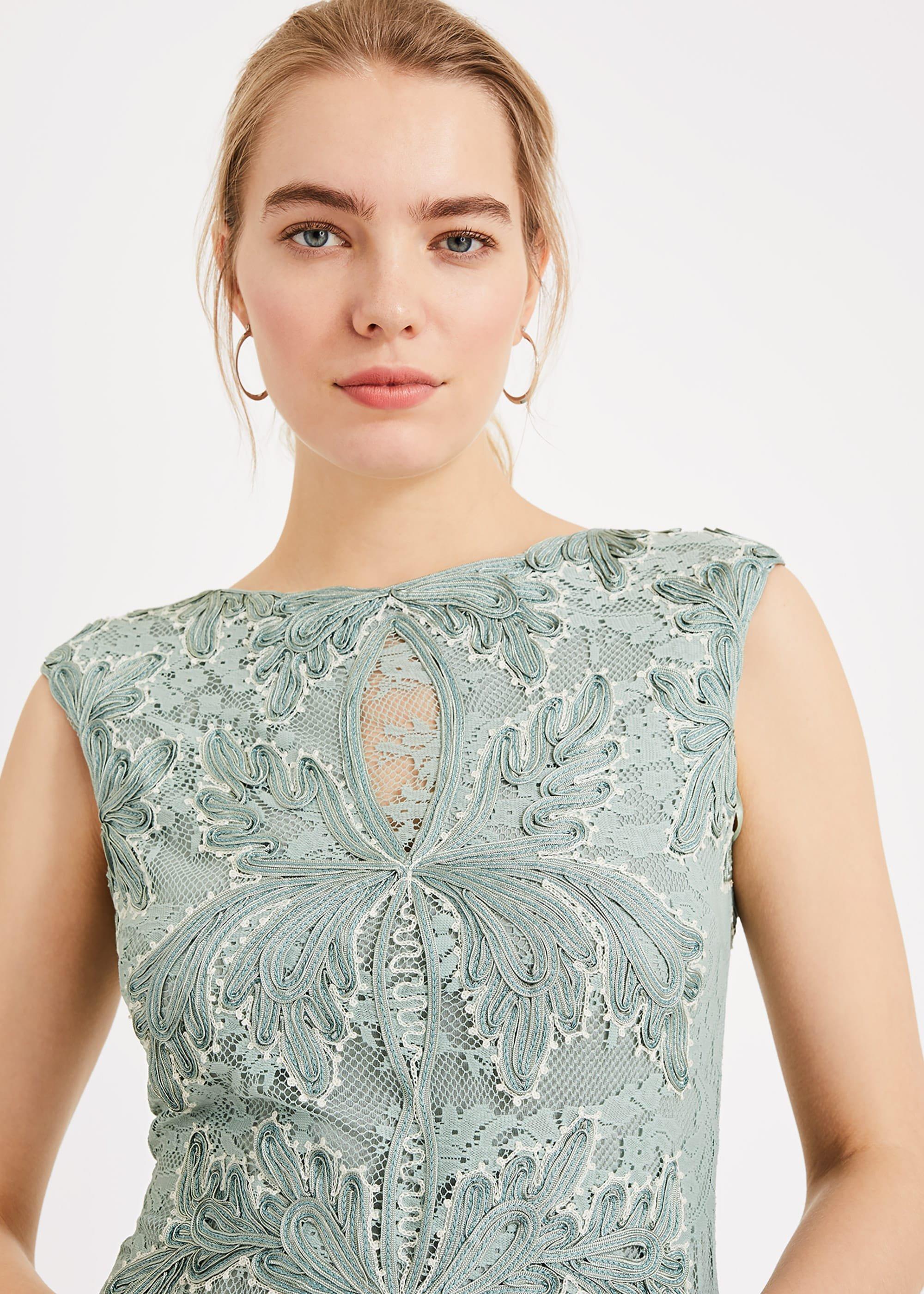 Paige Tapework Lace Maxi Dress