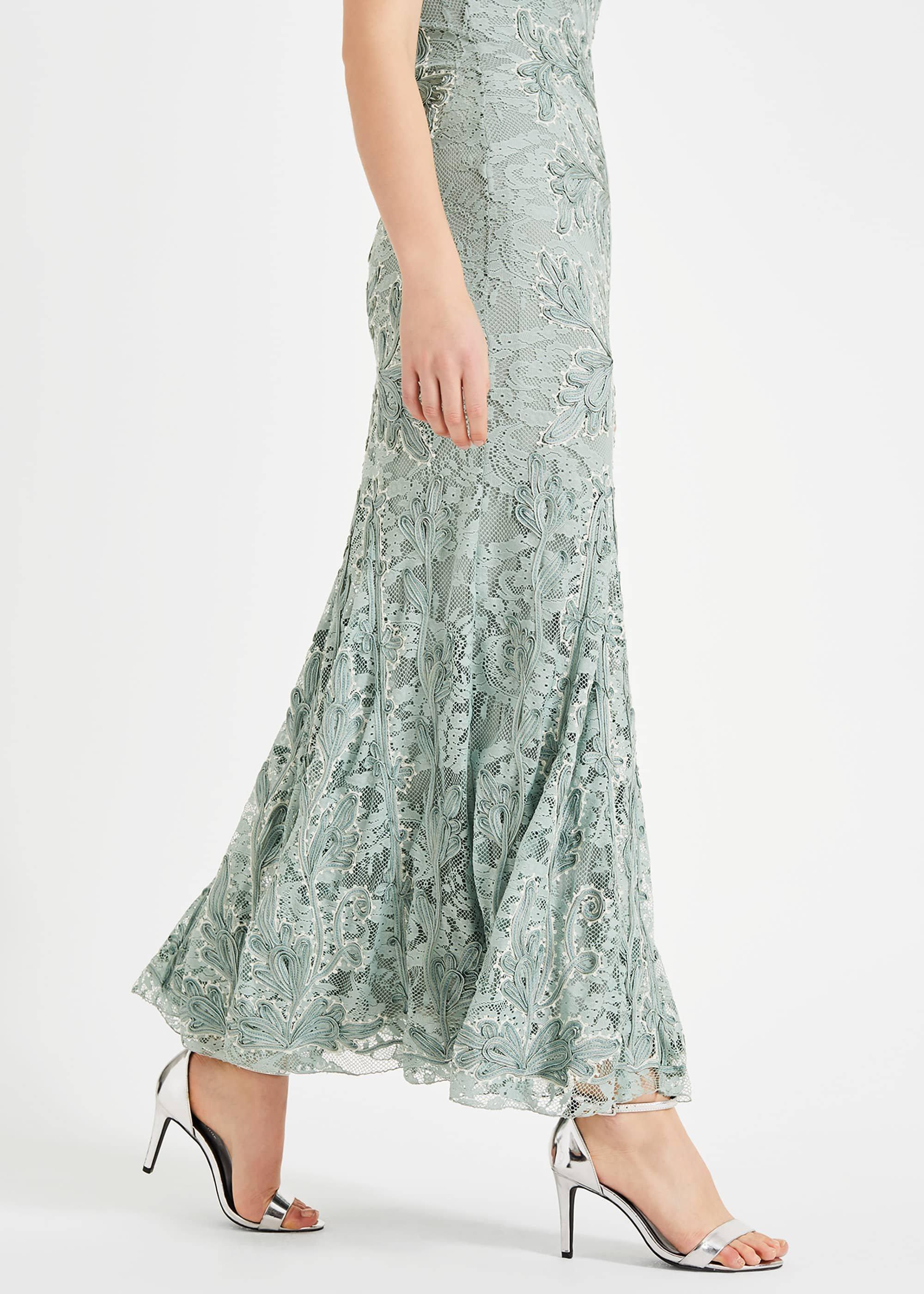 Paige Tapework Lace Maxi Dress
