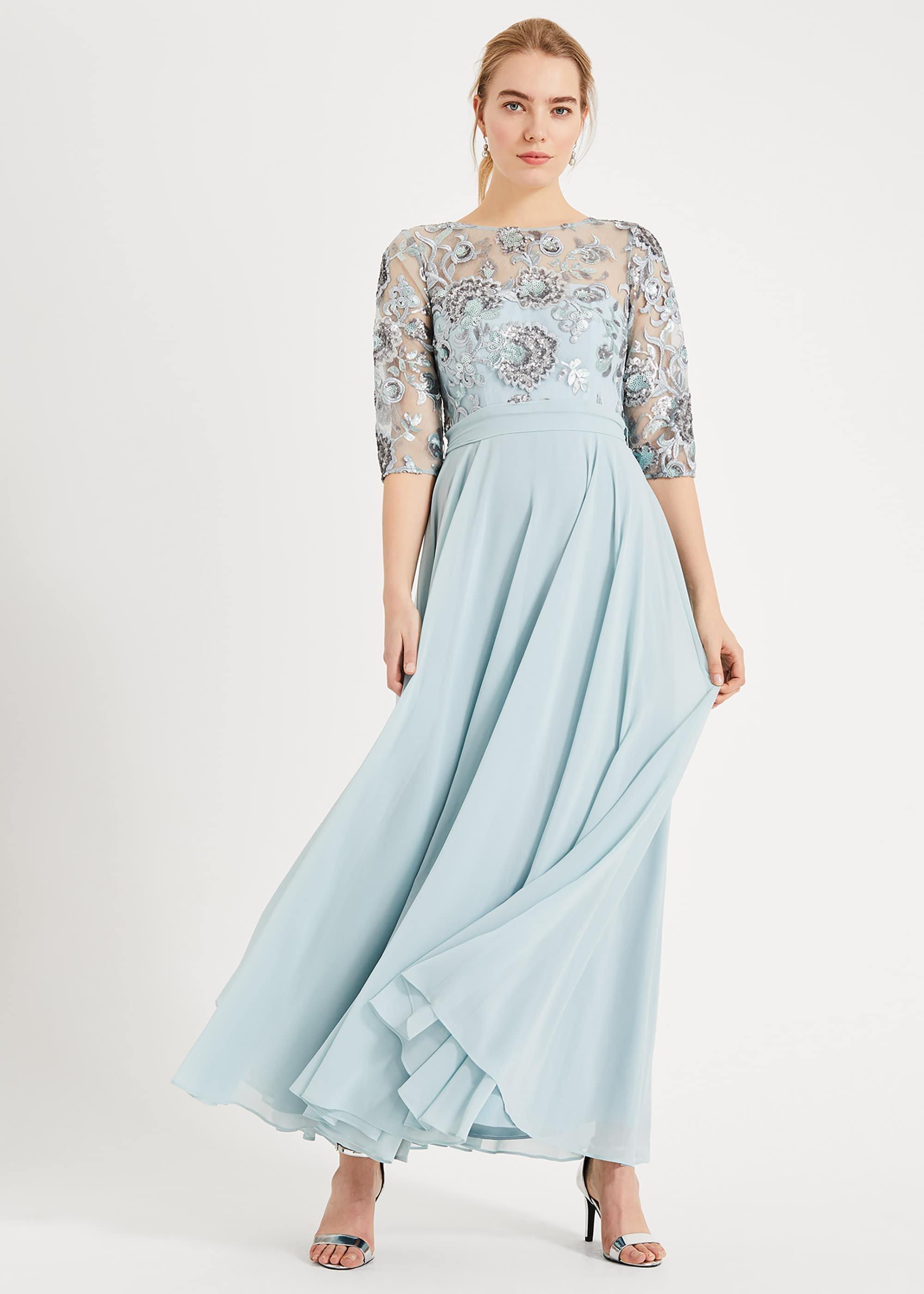 Clarissa Sequin Maxi Dress