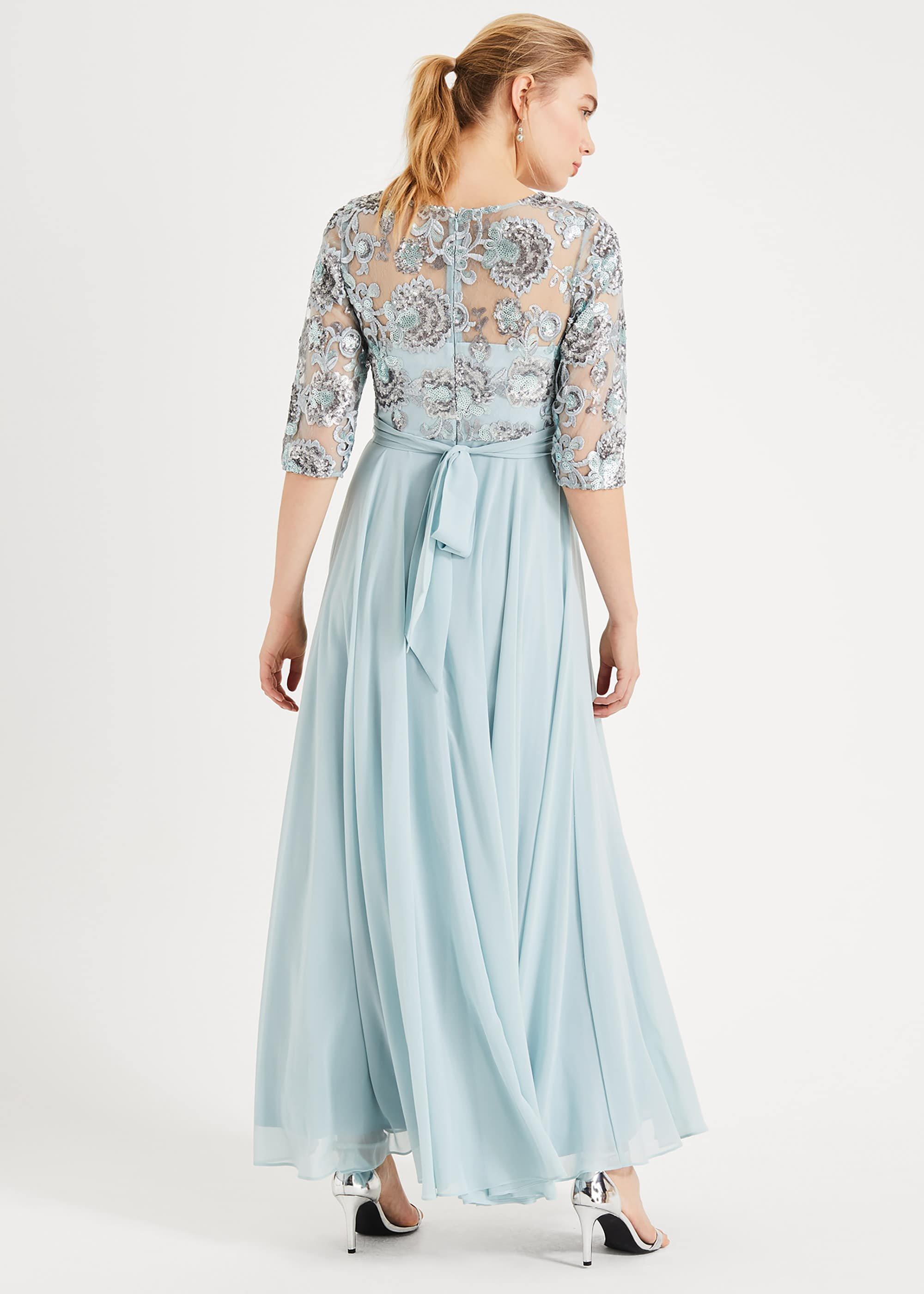 Clarissa Sequin Maxi Dress