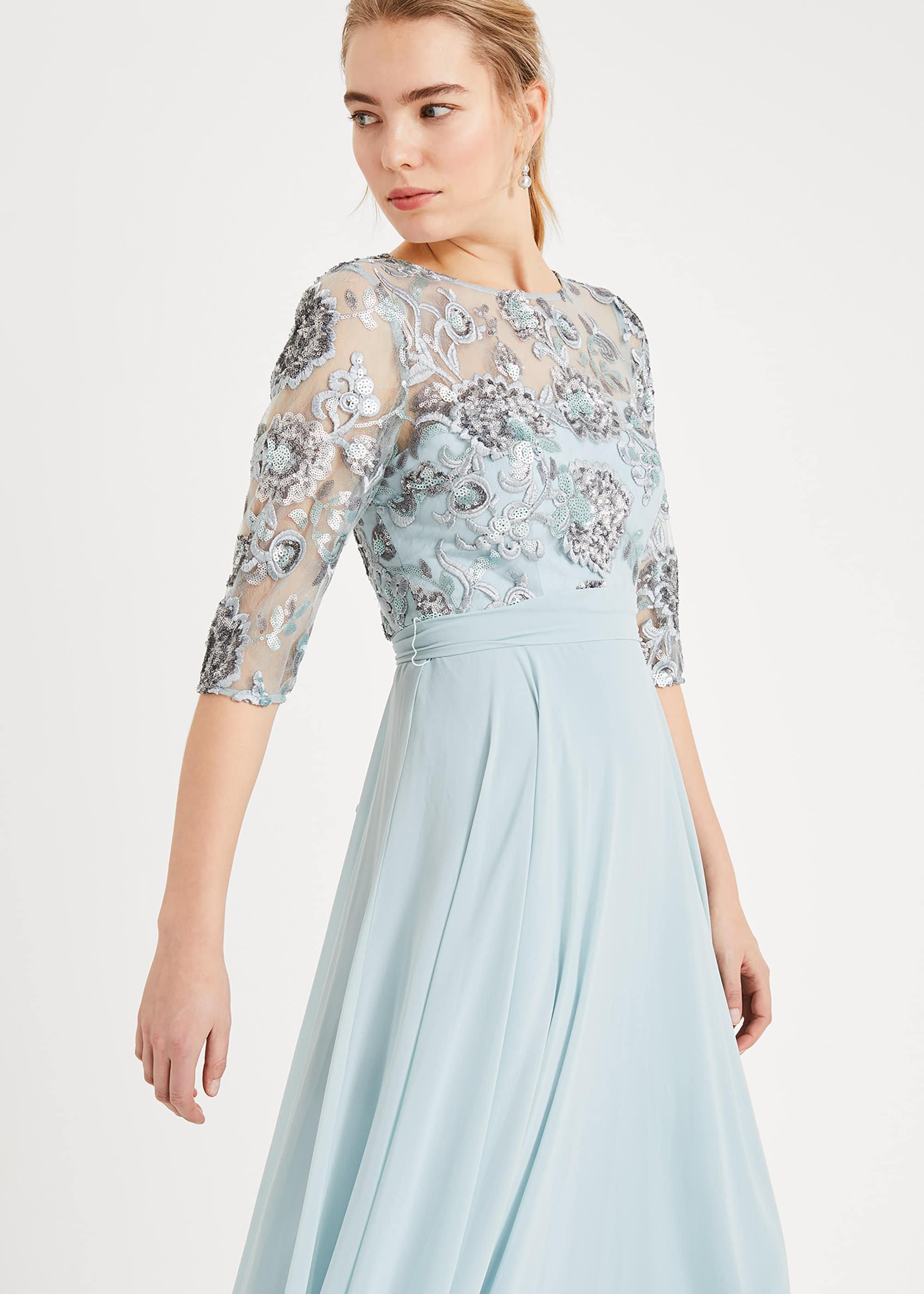 Clarissa Sequin Maxi Dress