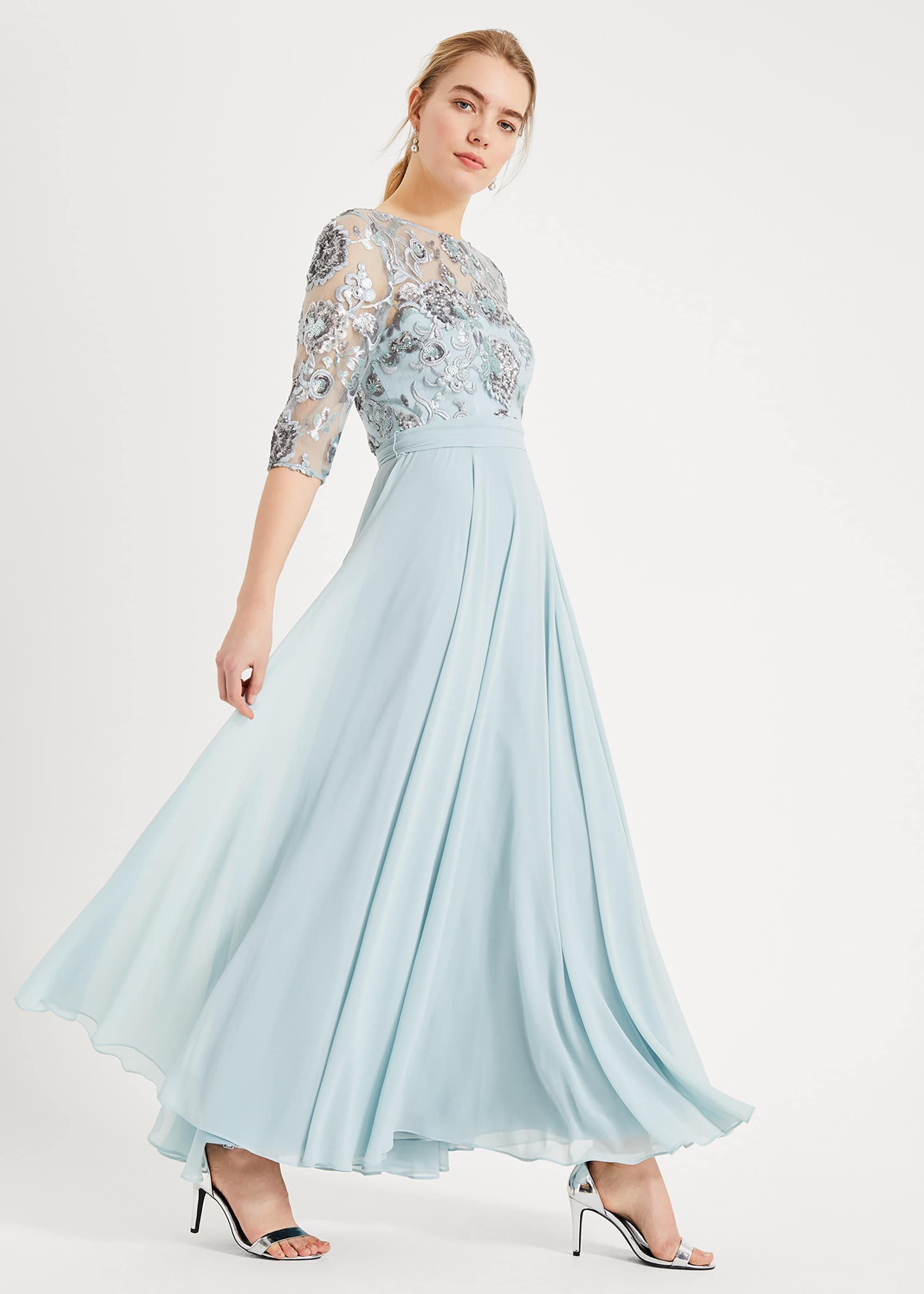 Clarissa Sequin Maxi Dress