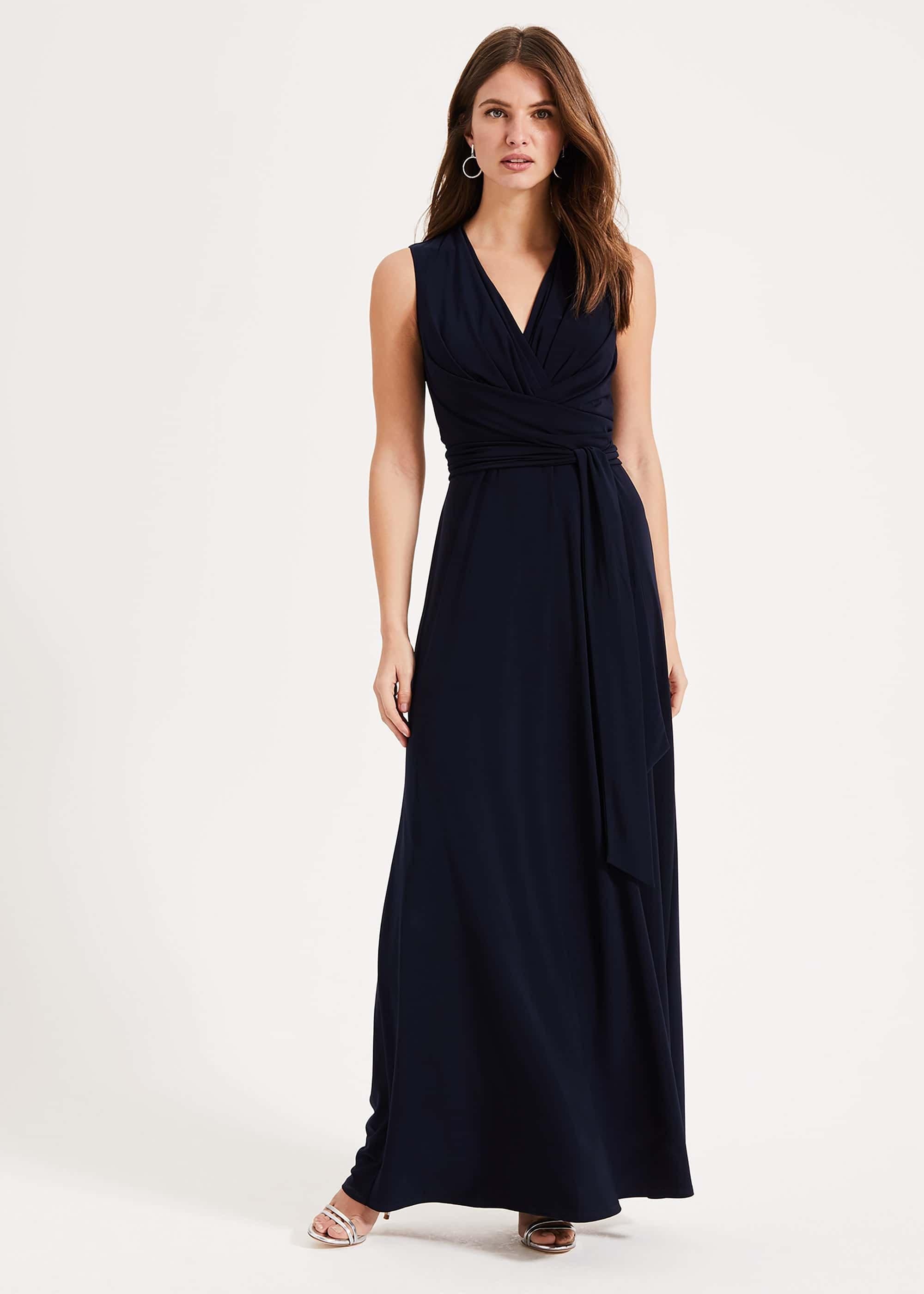 Leila Tie Maxi Dress