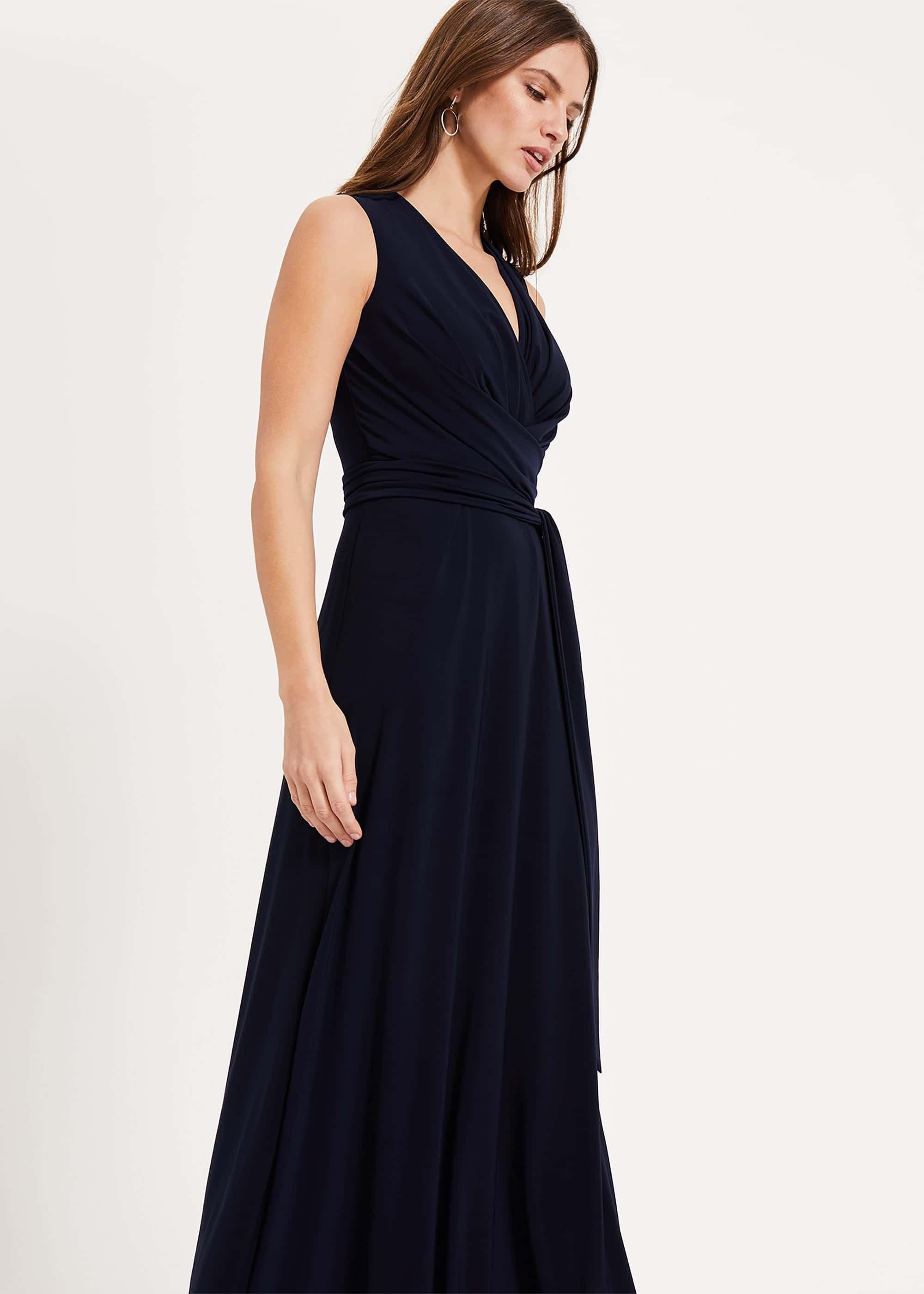 Leila Tie Maxi Dress