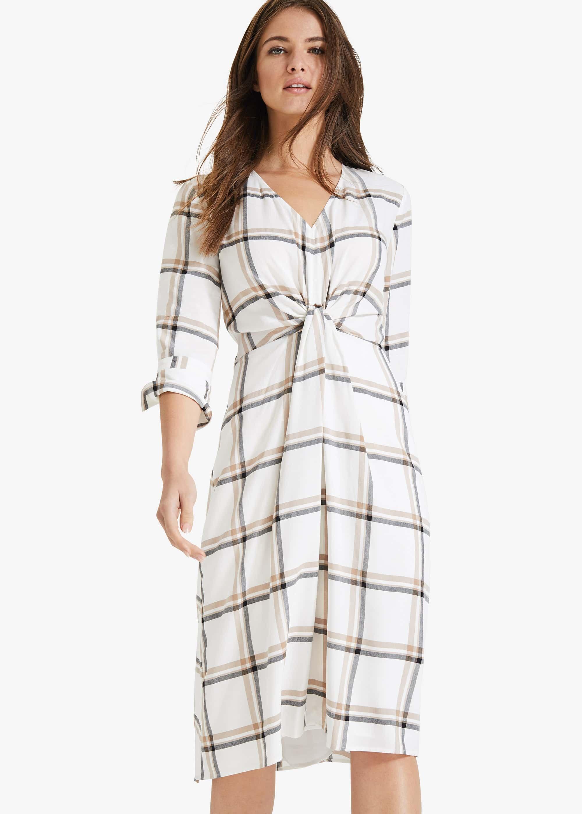 Rosina Check Dress