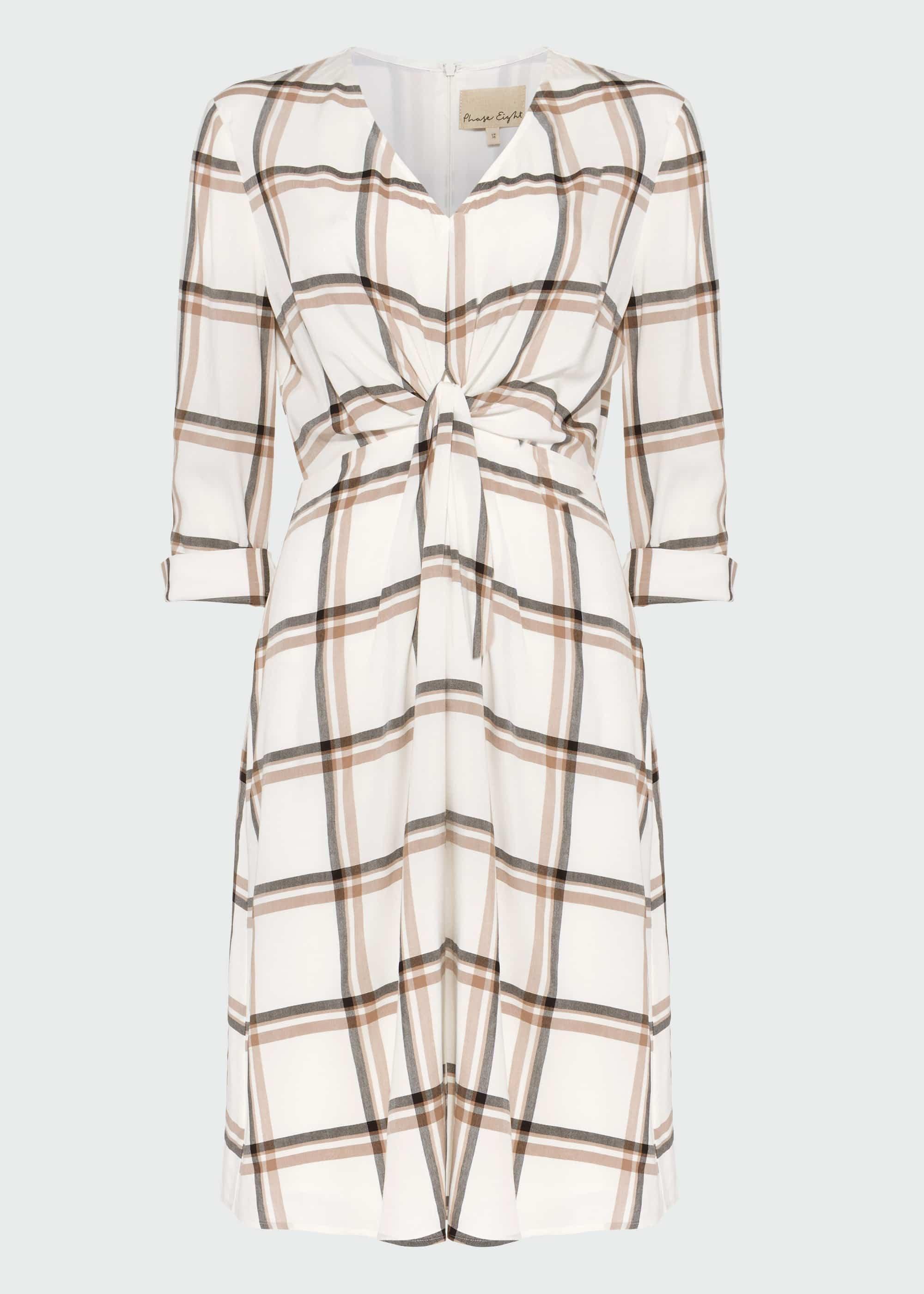 Rosina Check Dress