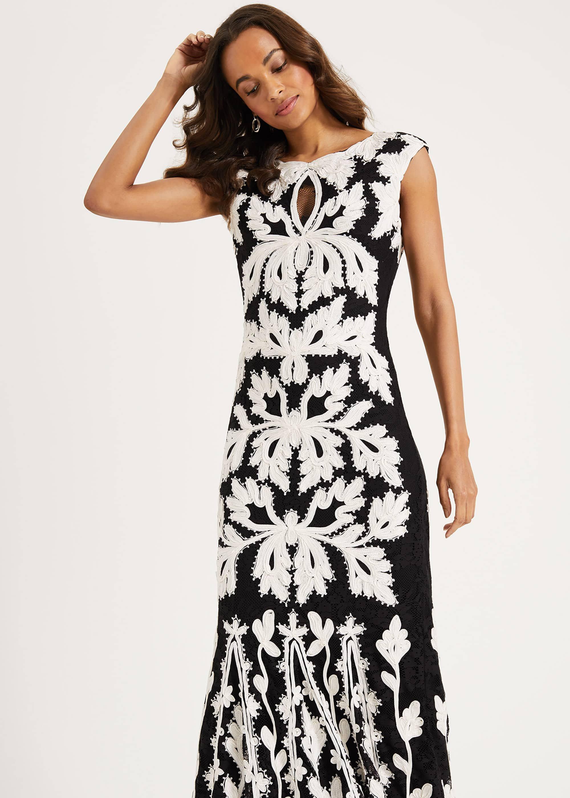 Paige Tapework Lace Maxi Dress