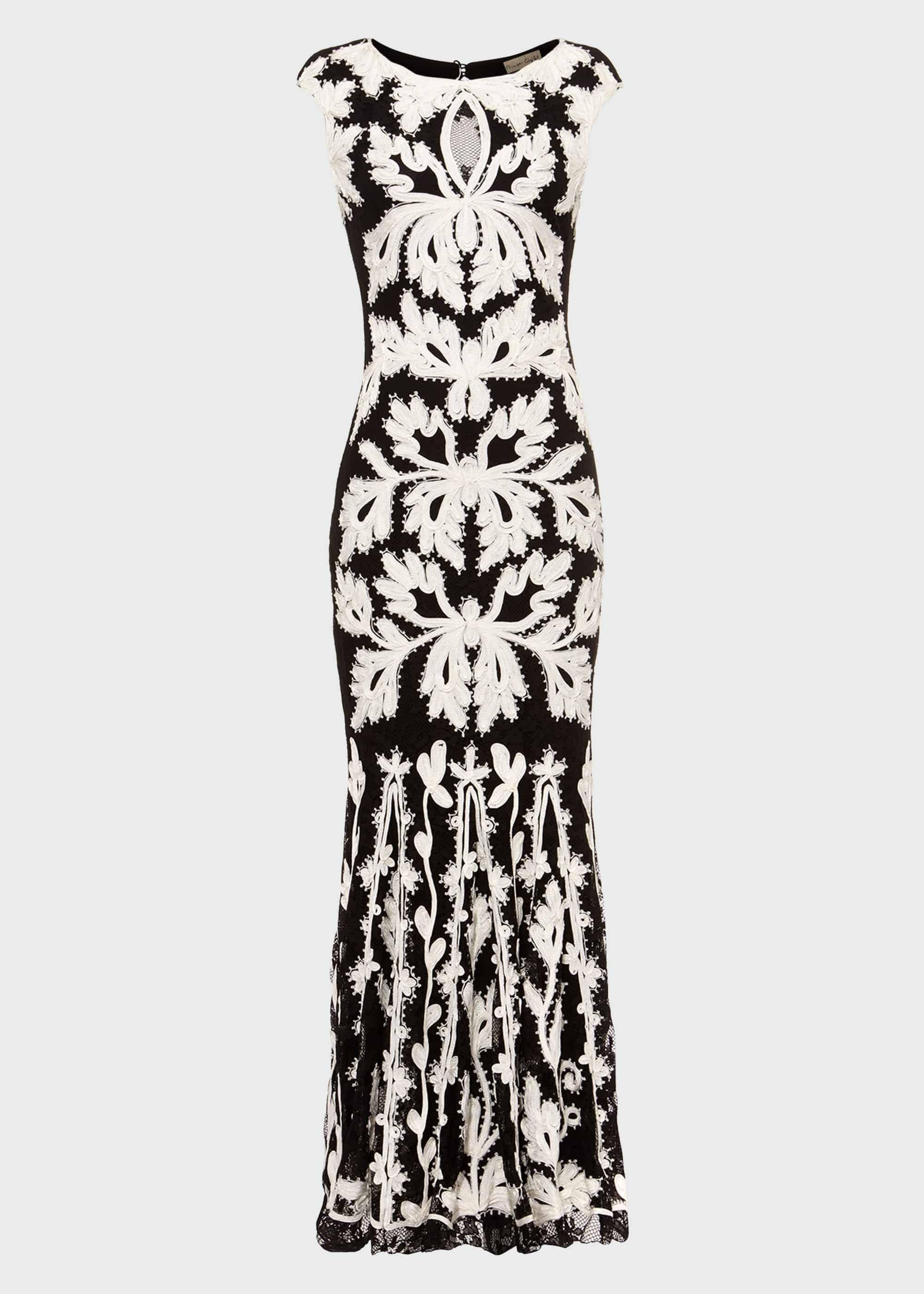 Paige Tapework Lace Maxi Dress