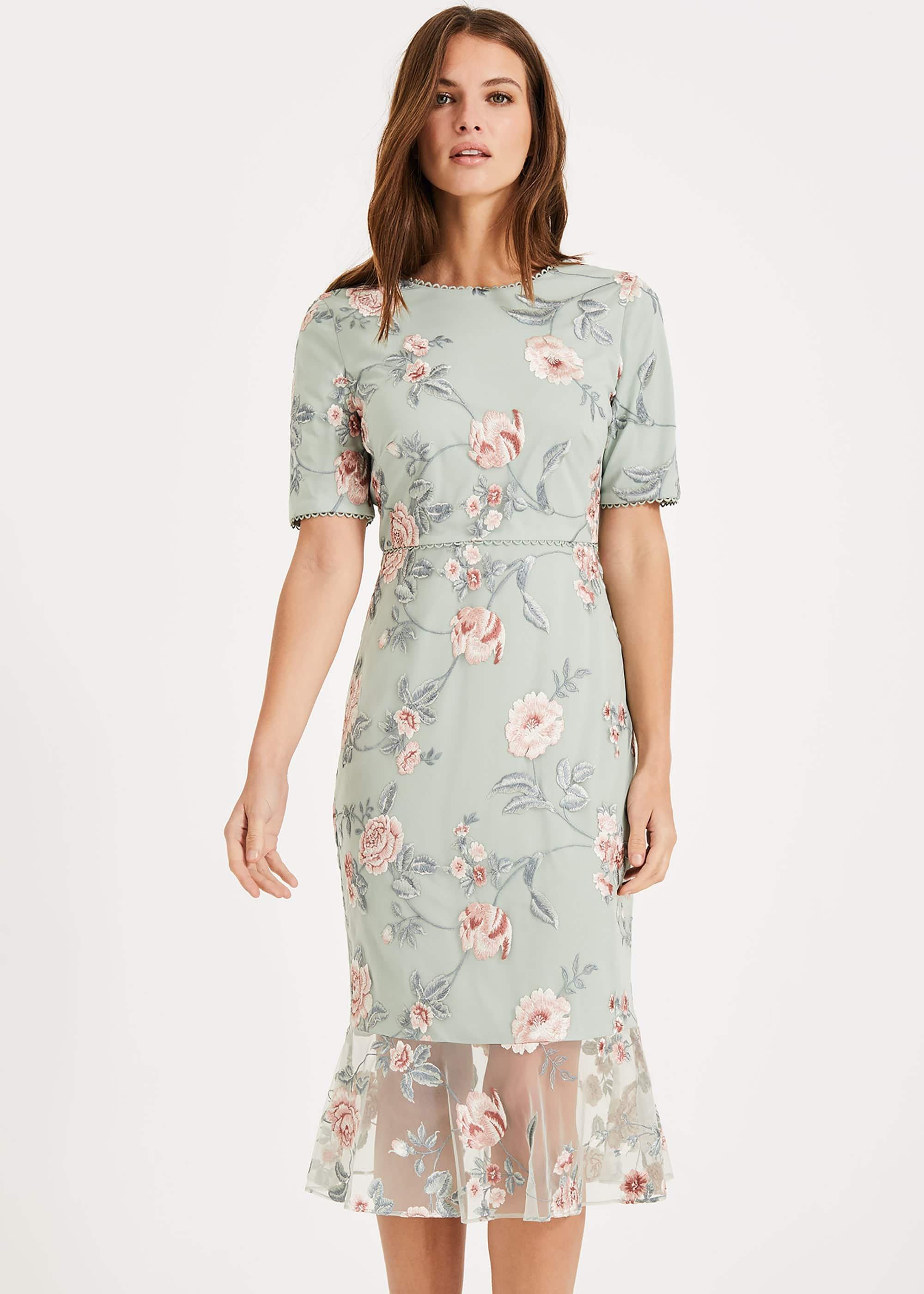 Alissa Embroidered Dress