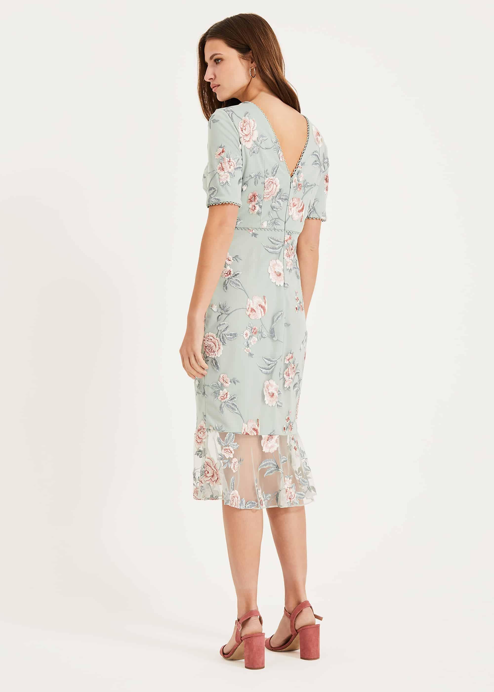 Alissa Embroidered Dress