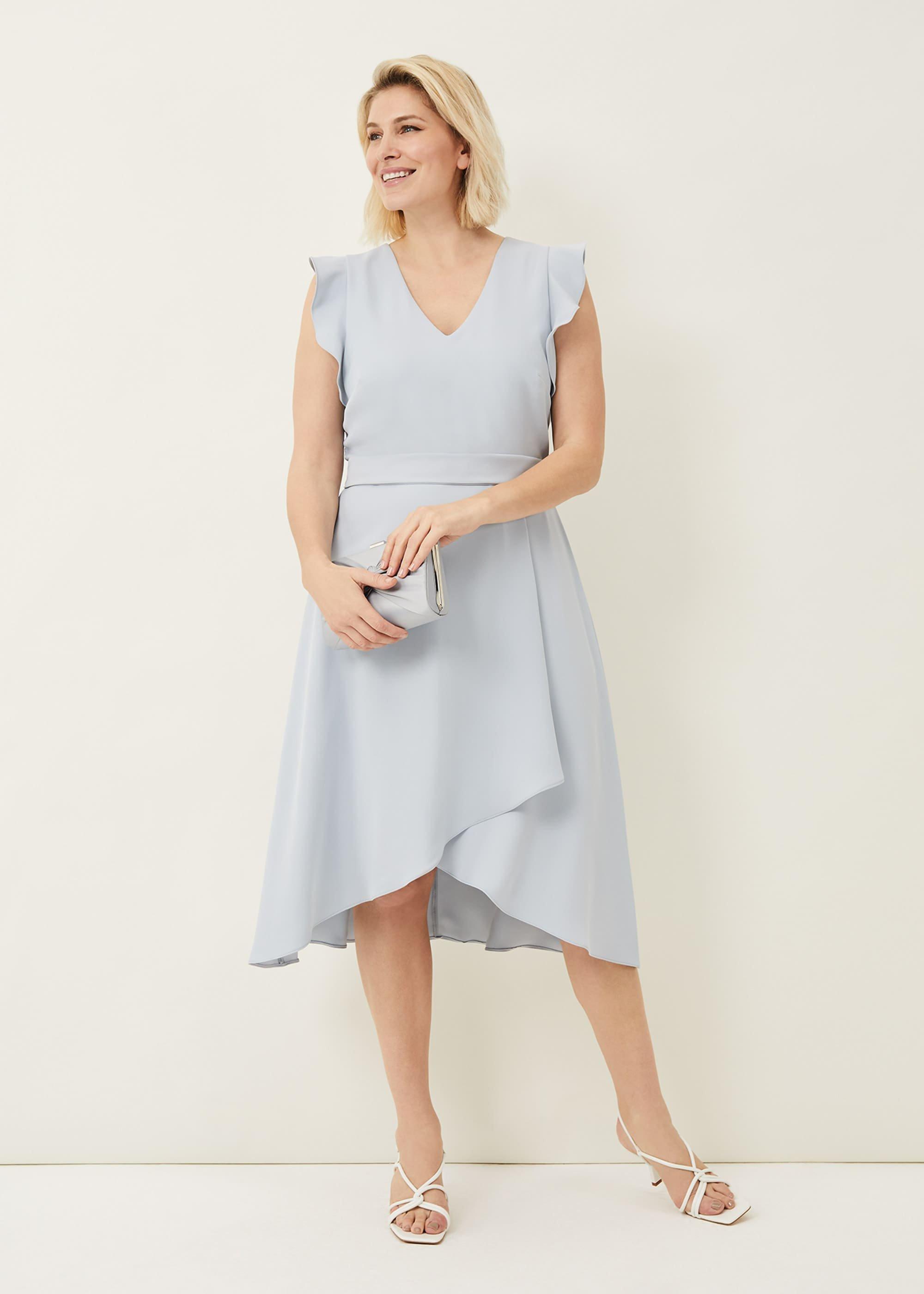Aurelia Belted Eclipse Hem Dress