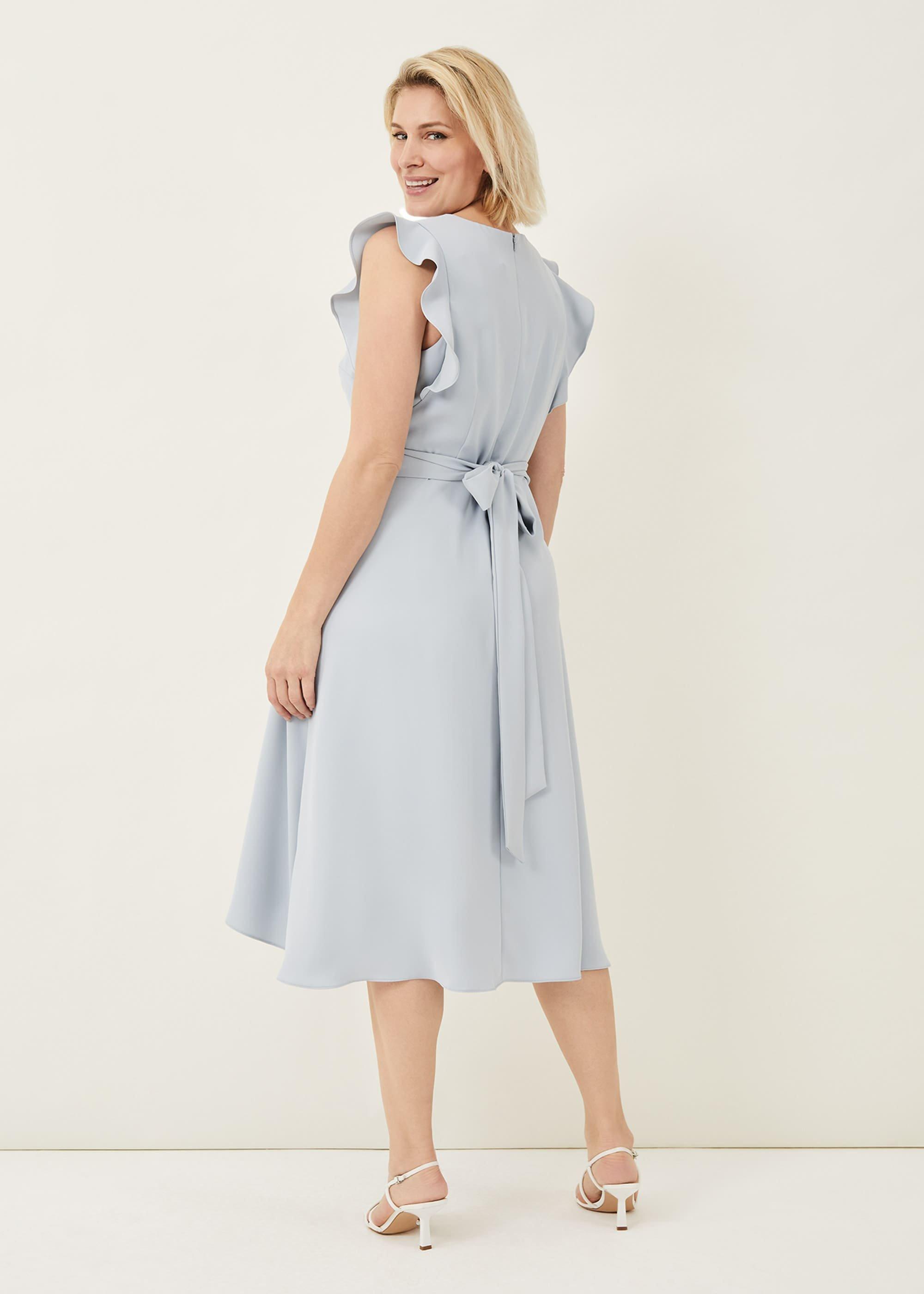 Aurelia Belted Eclipse Hem Dress