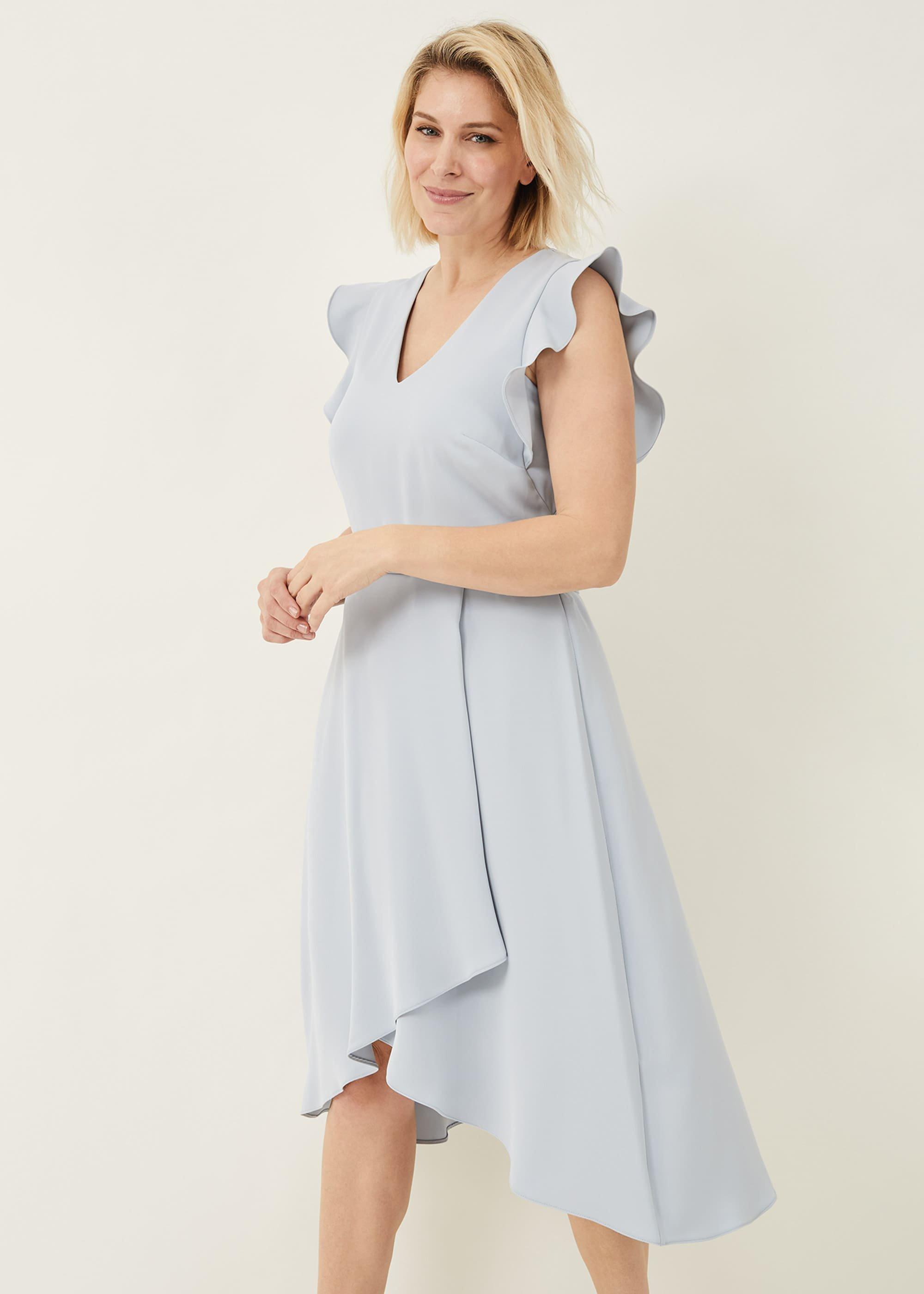 Aurelia Belted Eclipse Hem Dress