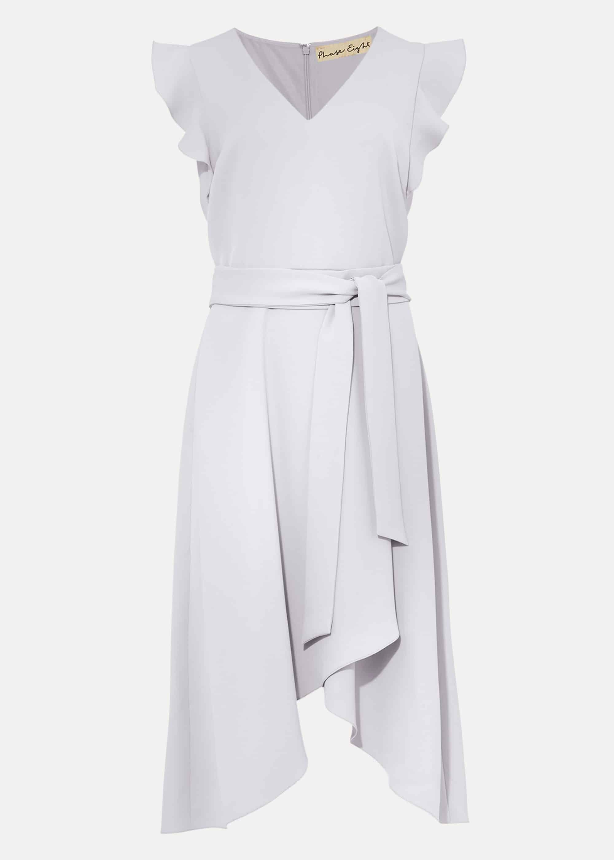 Aurelia Belted Eclipse Hem Dress