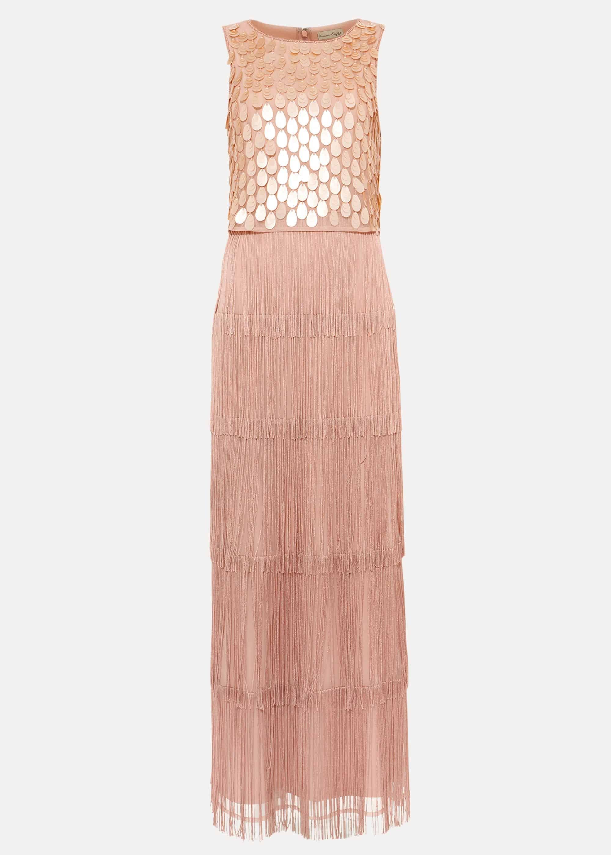 Amandine Fringe Maxi Dress