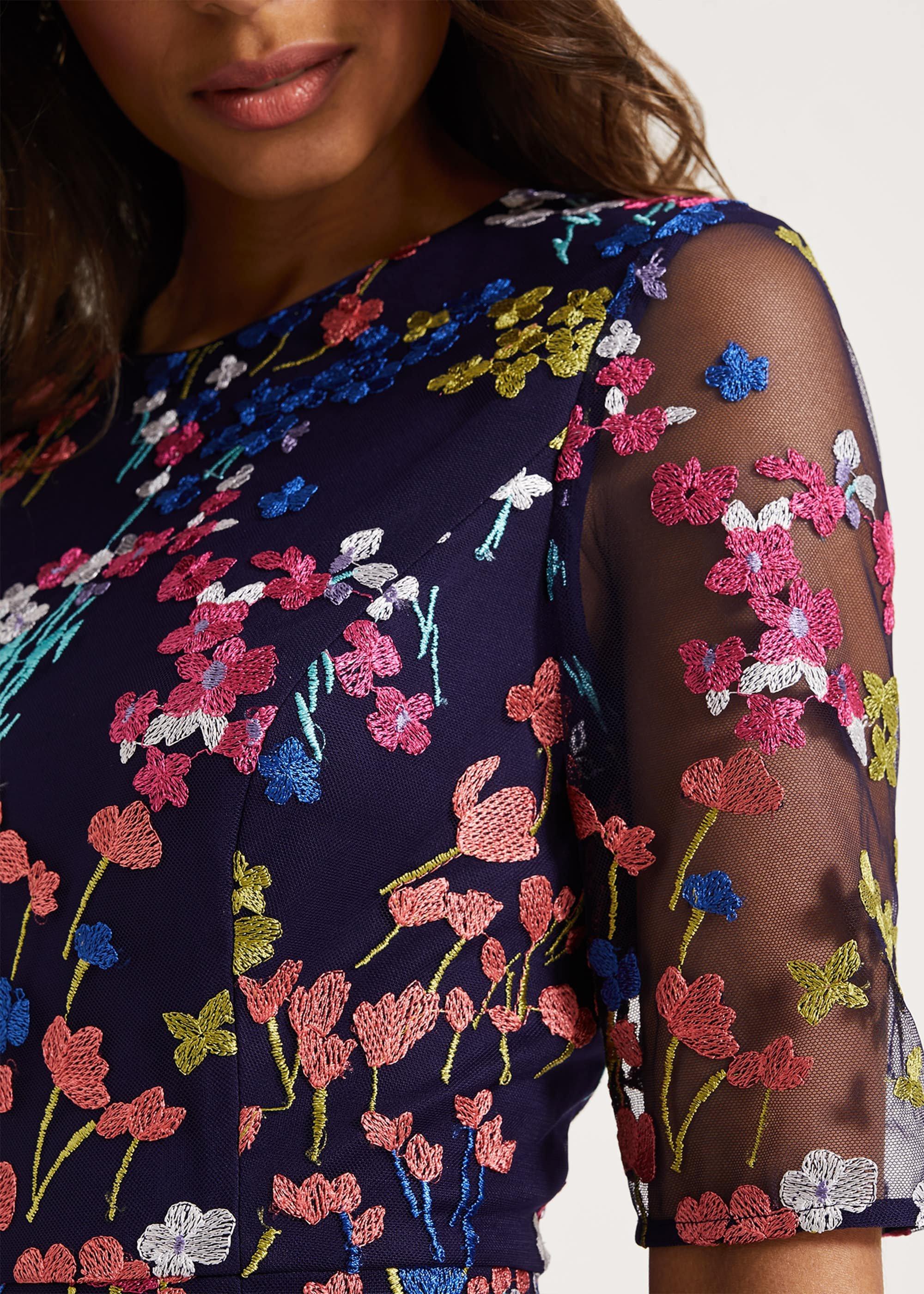 Teodora Embroidered Dress