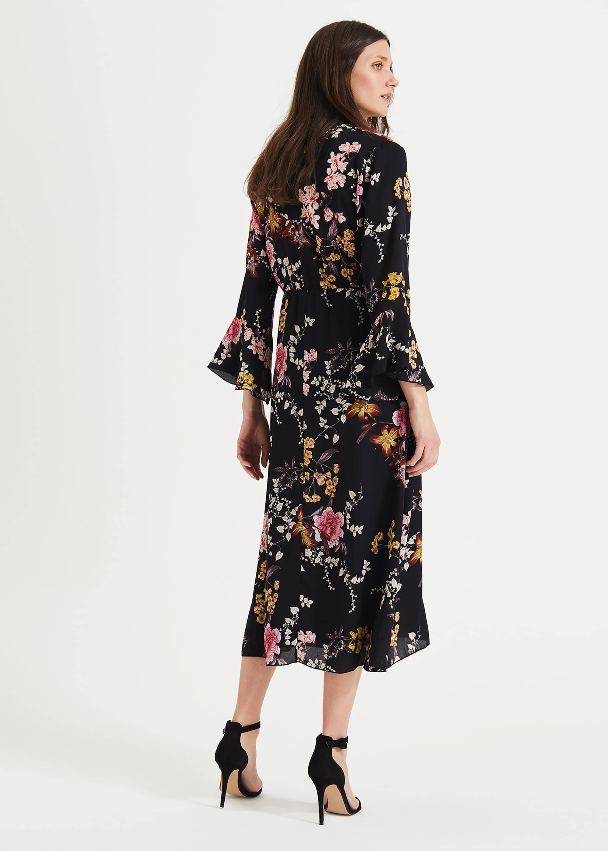 Claude Floral Shirt Dress