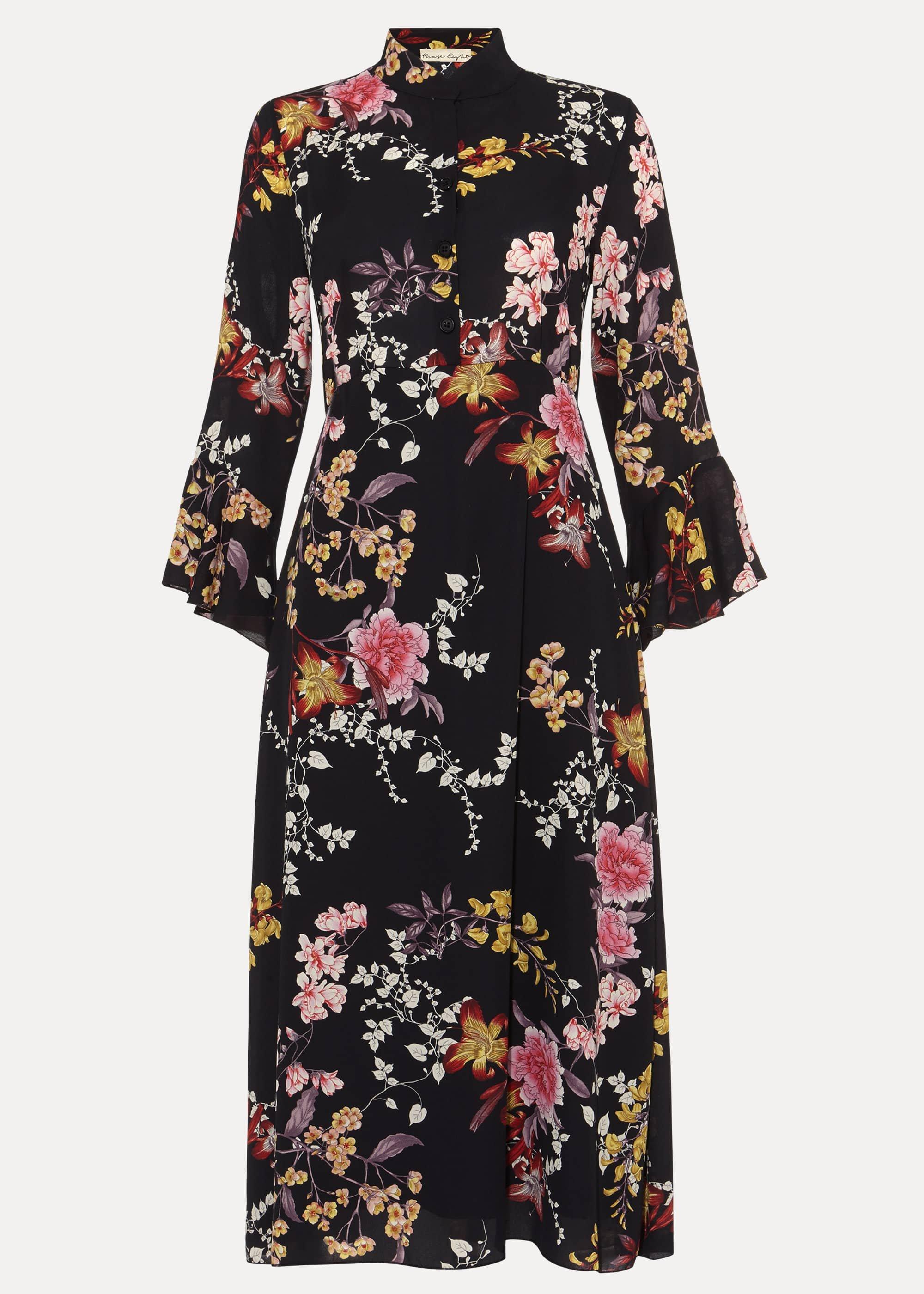 Claude Floral Shirt Dress