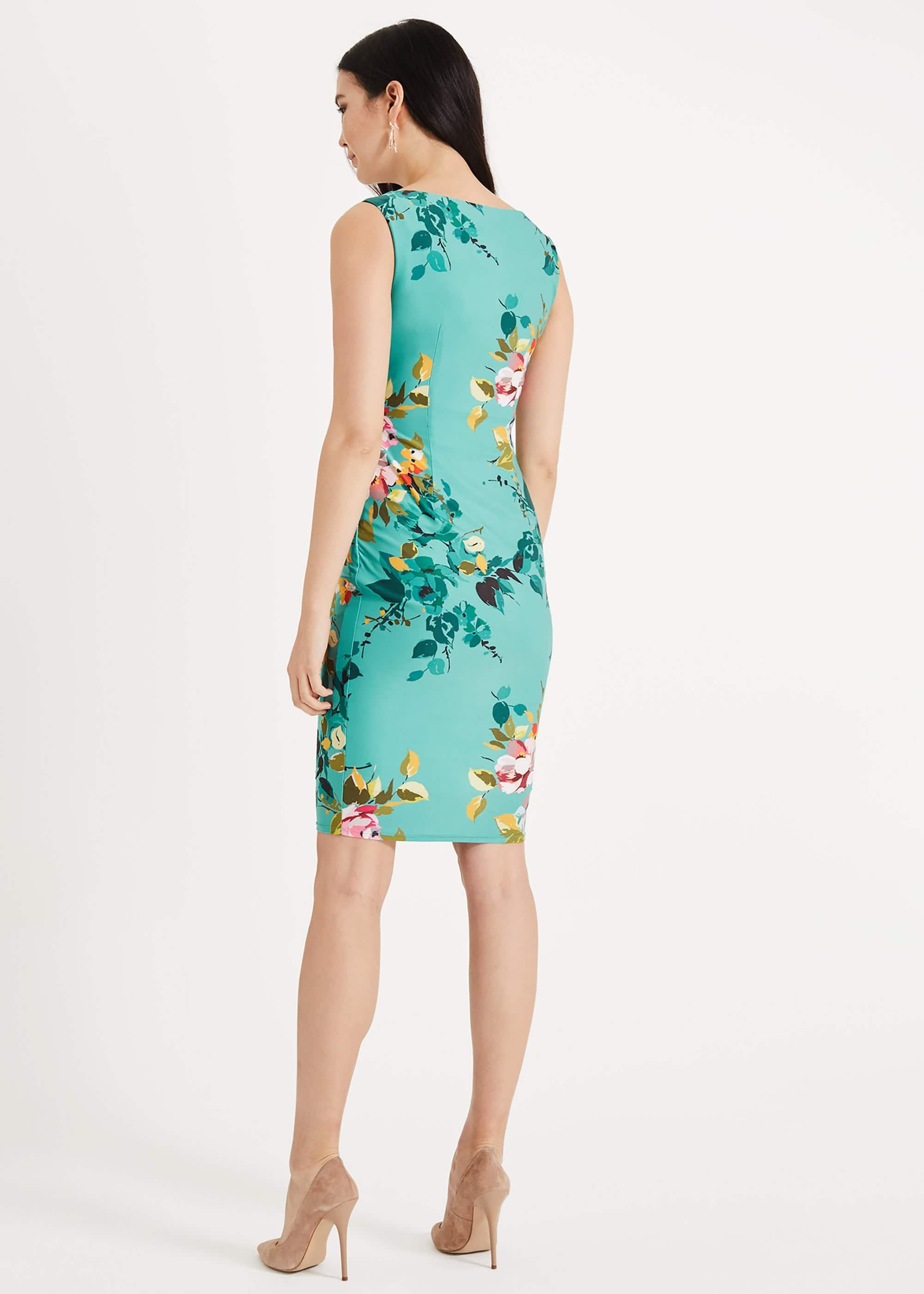 Leslie Printed Floral Dress