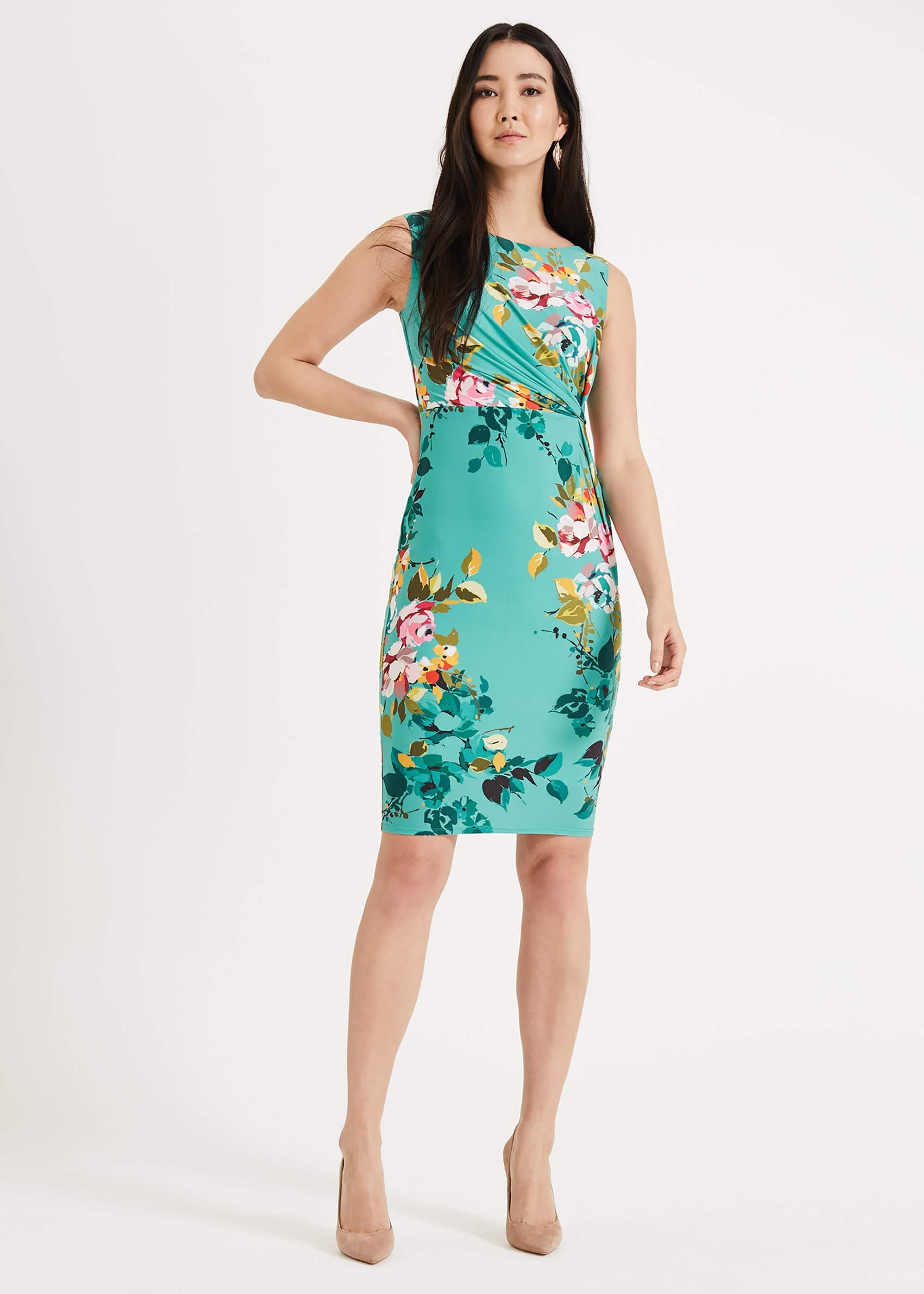Leslie Printed Floral Dress