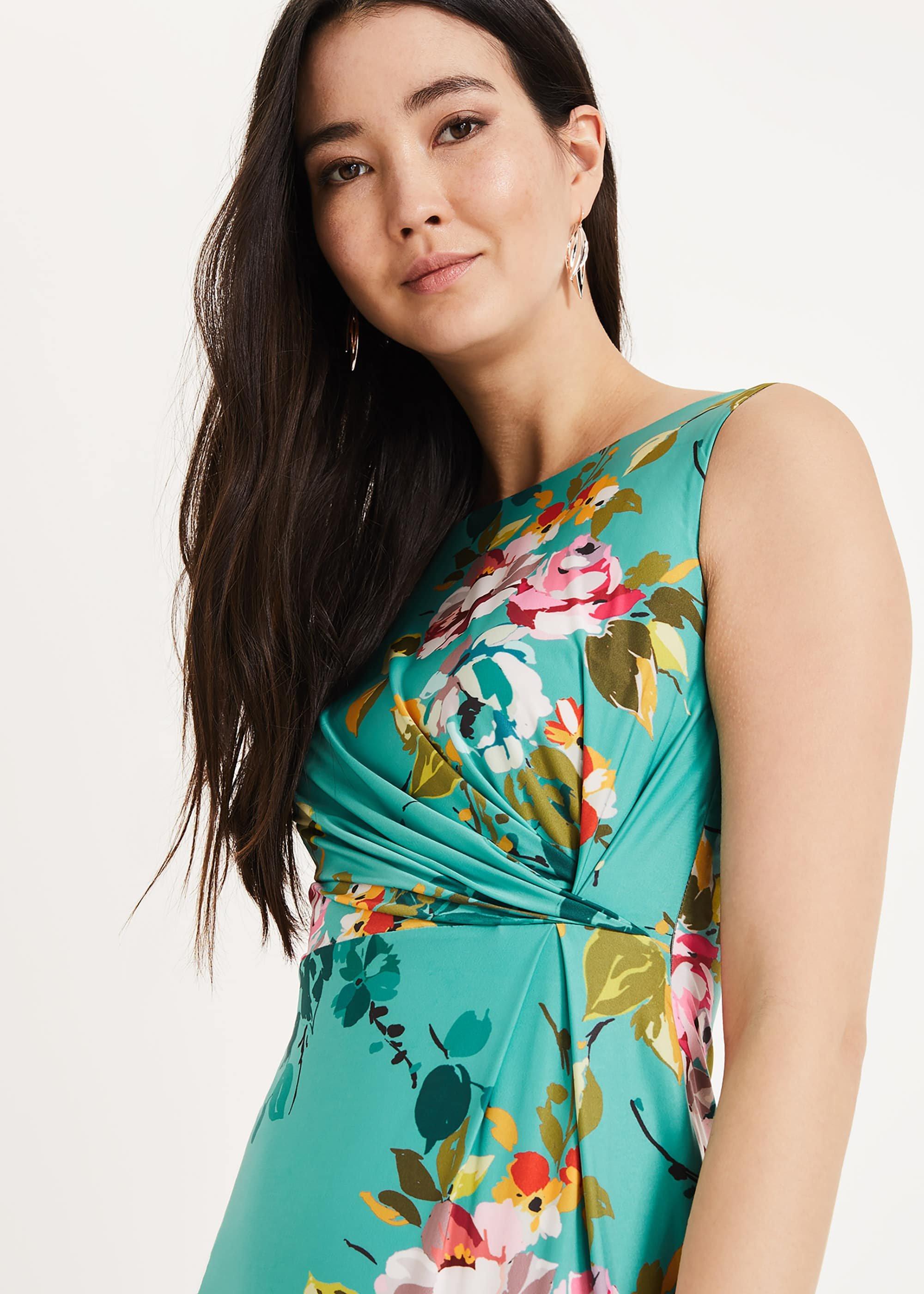 Leslie Printed Floral Dress