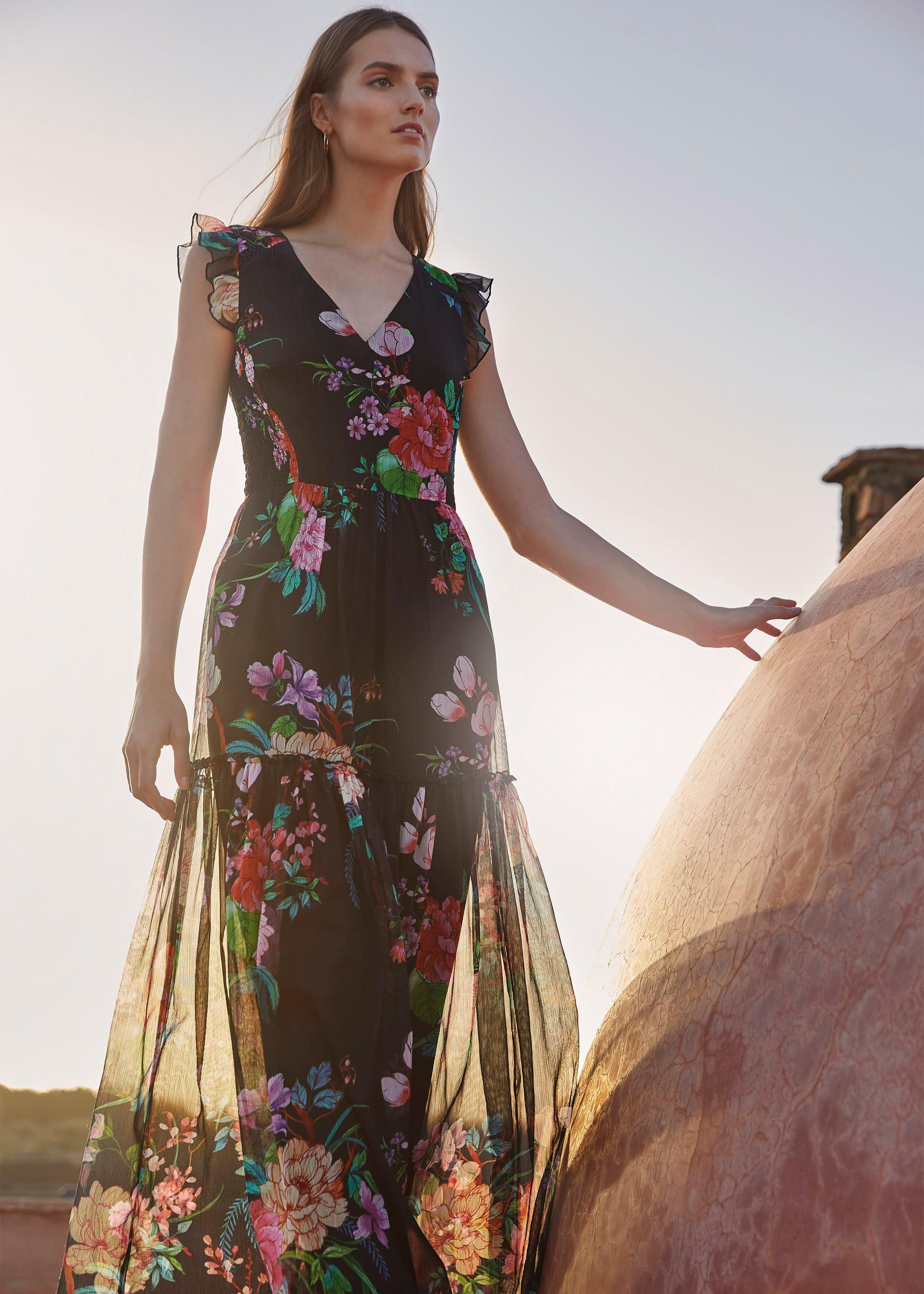 Isadora Floral Maxi Dress