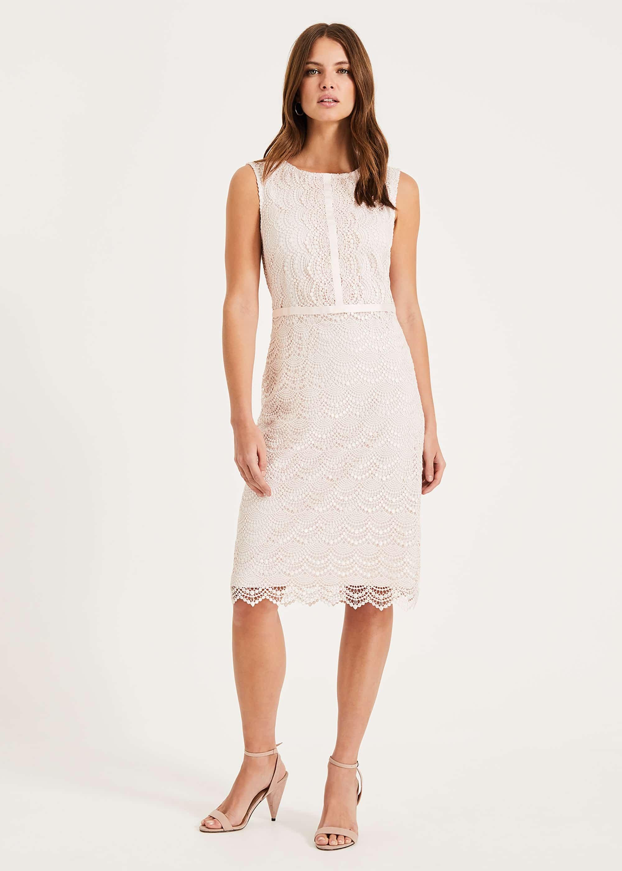 Helga Scallop Lace Dress