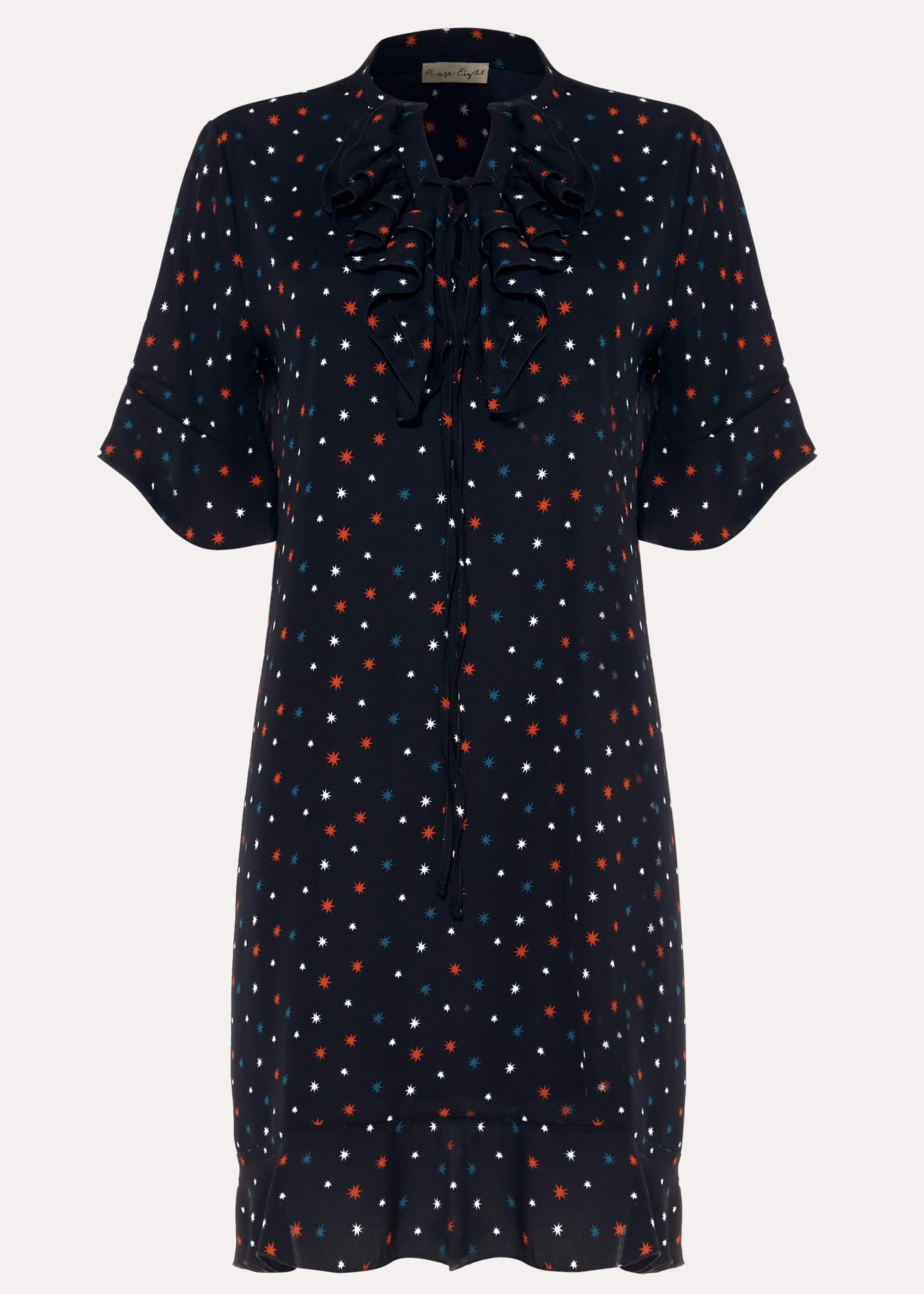 Sarah Star Frill Dress