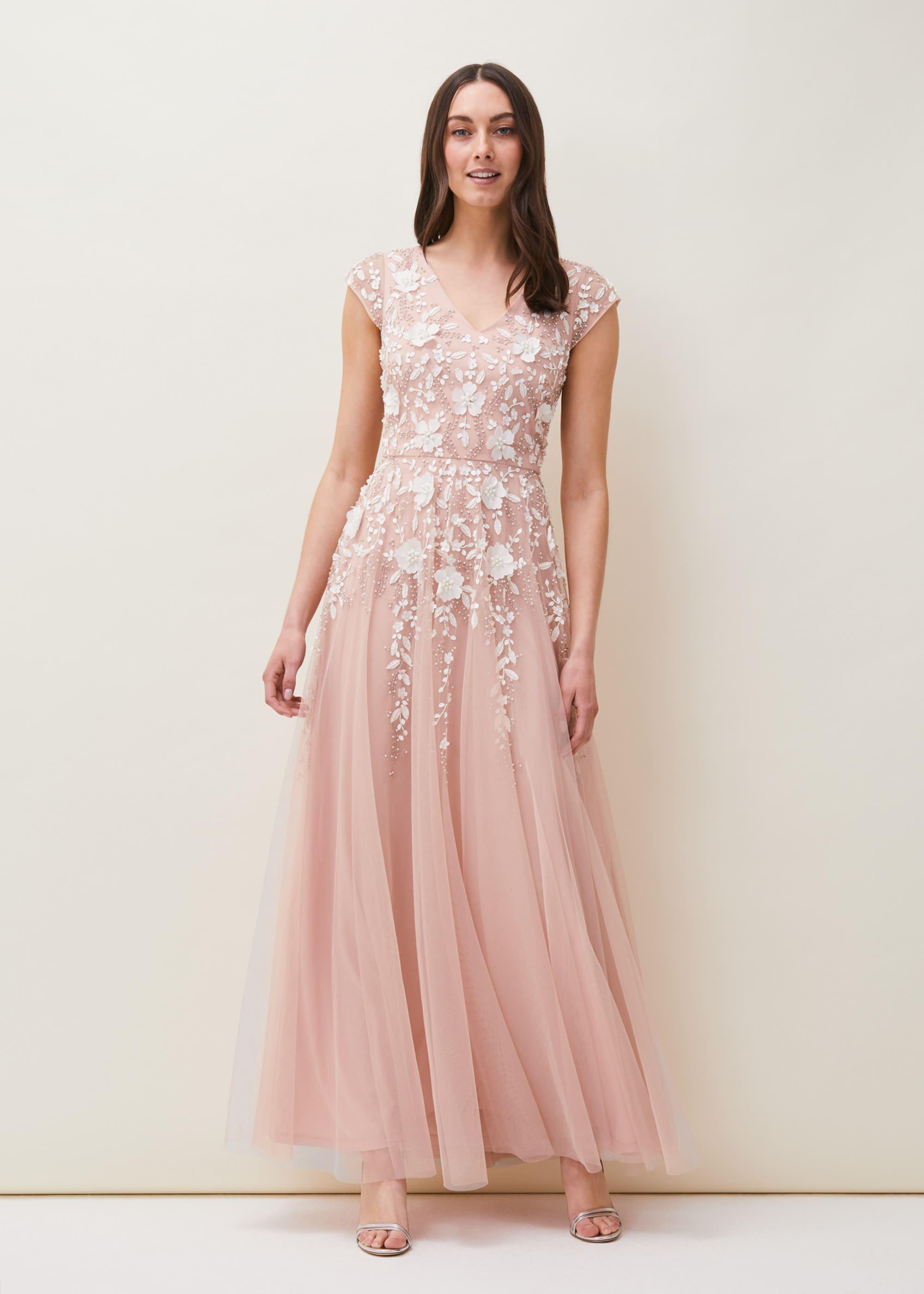 Henriette Flower Maxi Dress