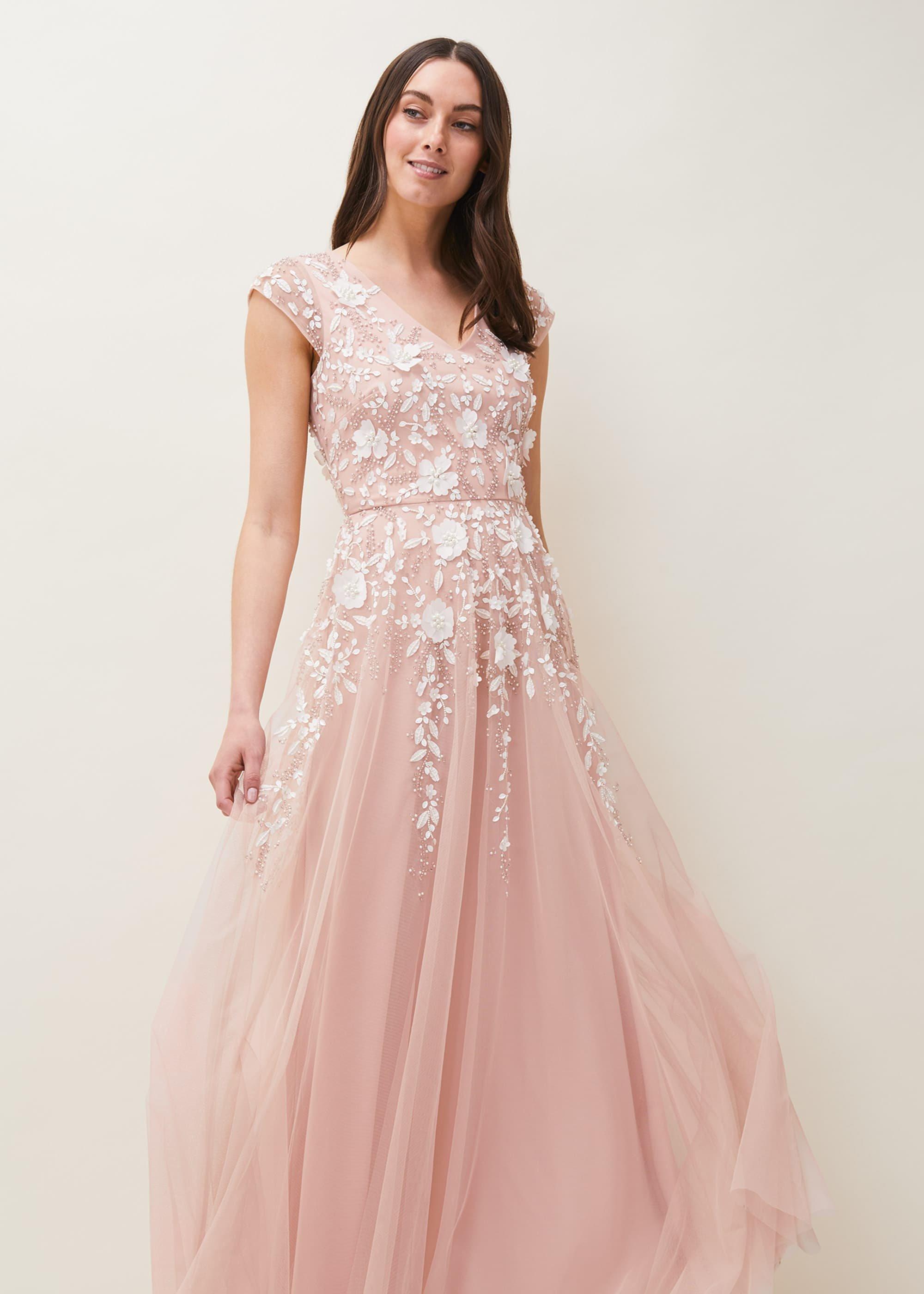 Henriette Flower Maxi Dress