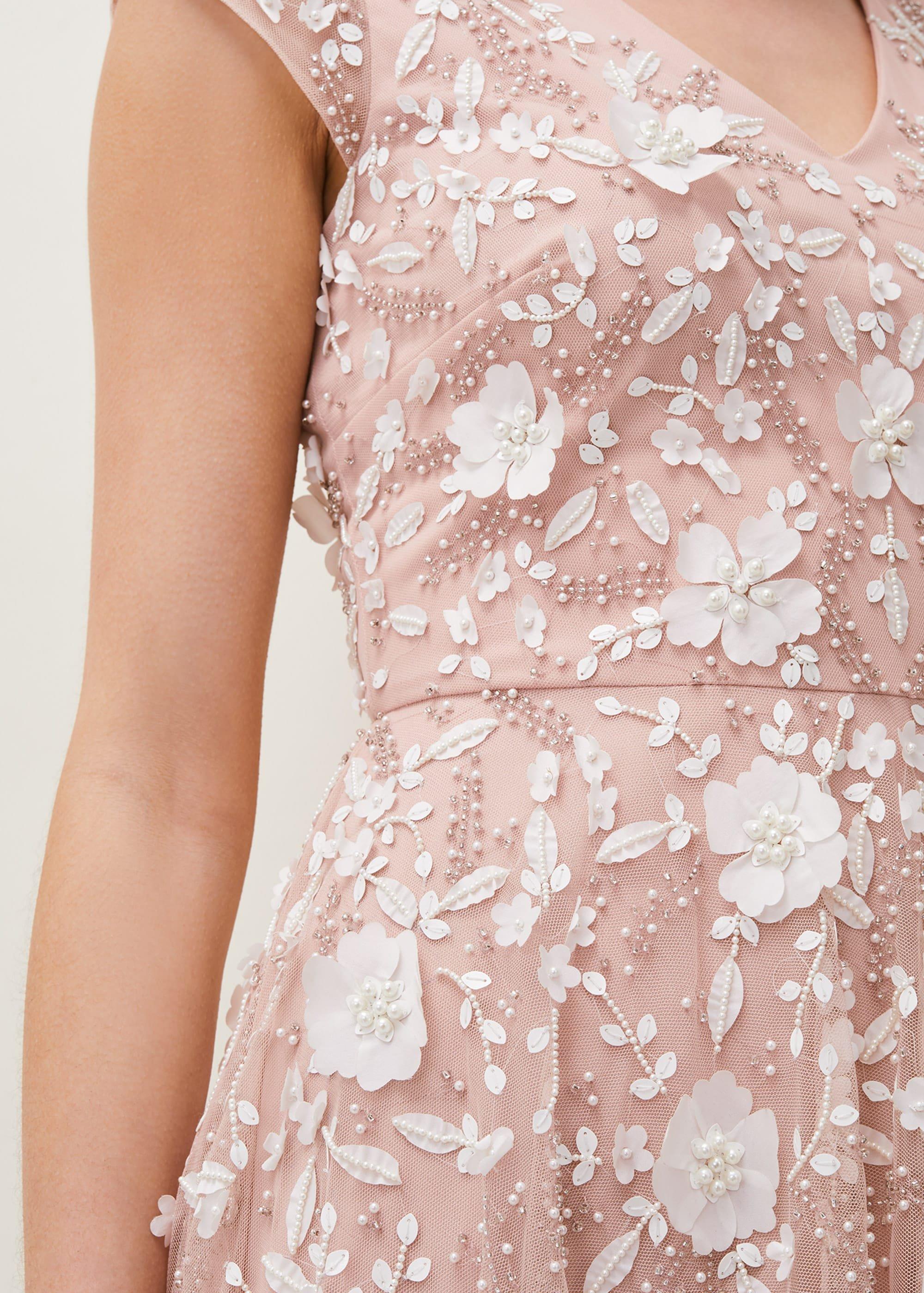 Henriette Flower Maxi Dress