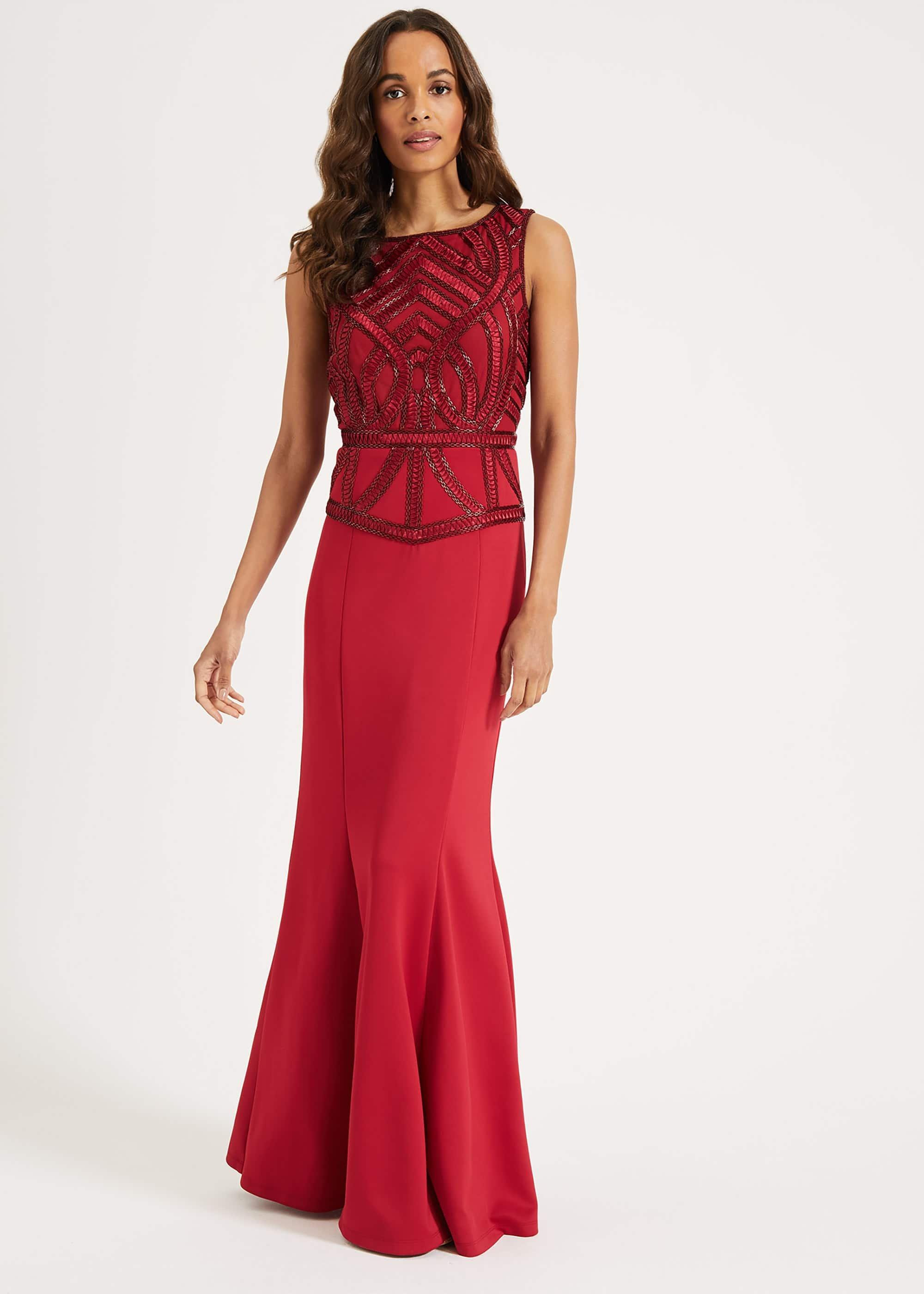 Hilda Beaded Maxi Dress