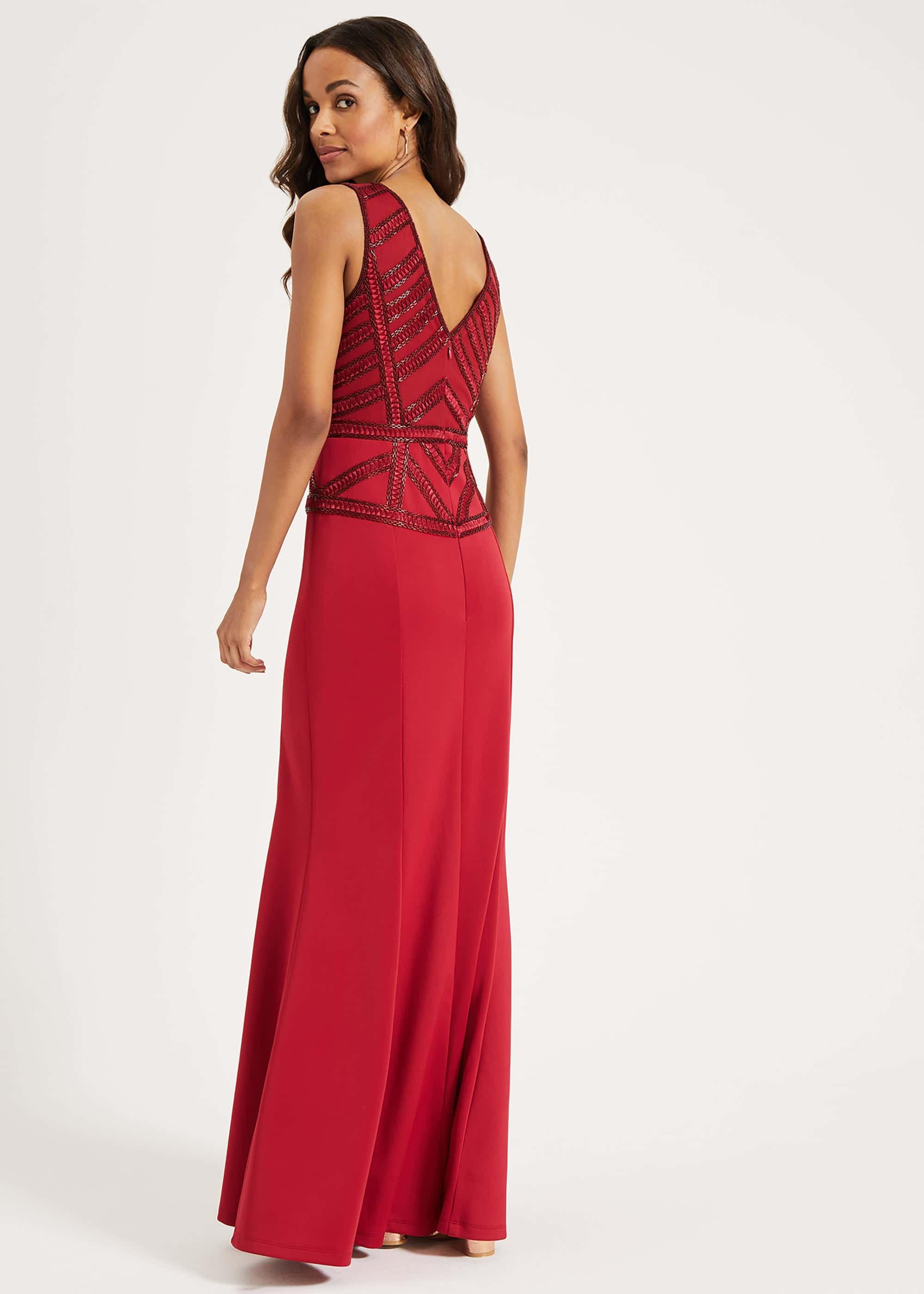 Hilda Beaded Maxi Dress