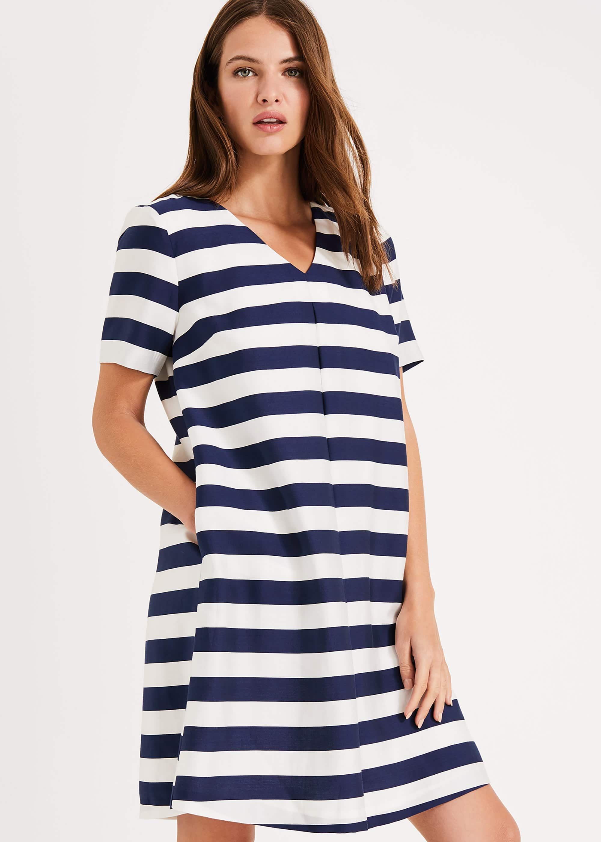 Theodora Stripe Dress