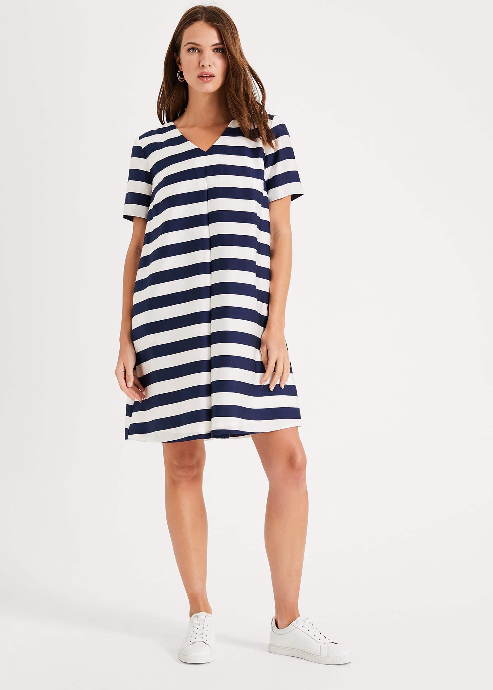 Theodora Stripe Dress