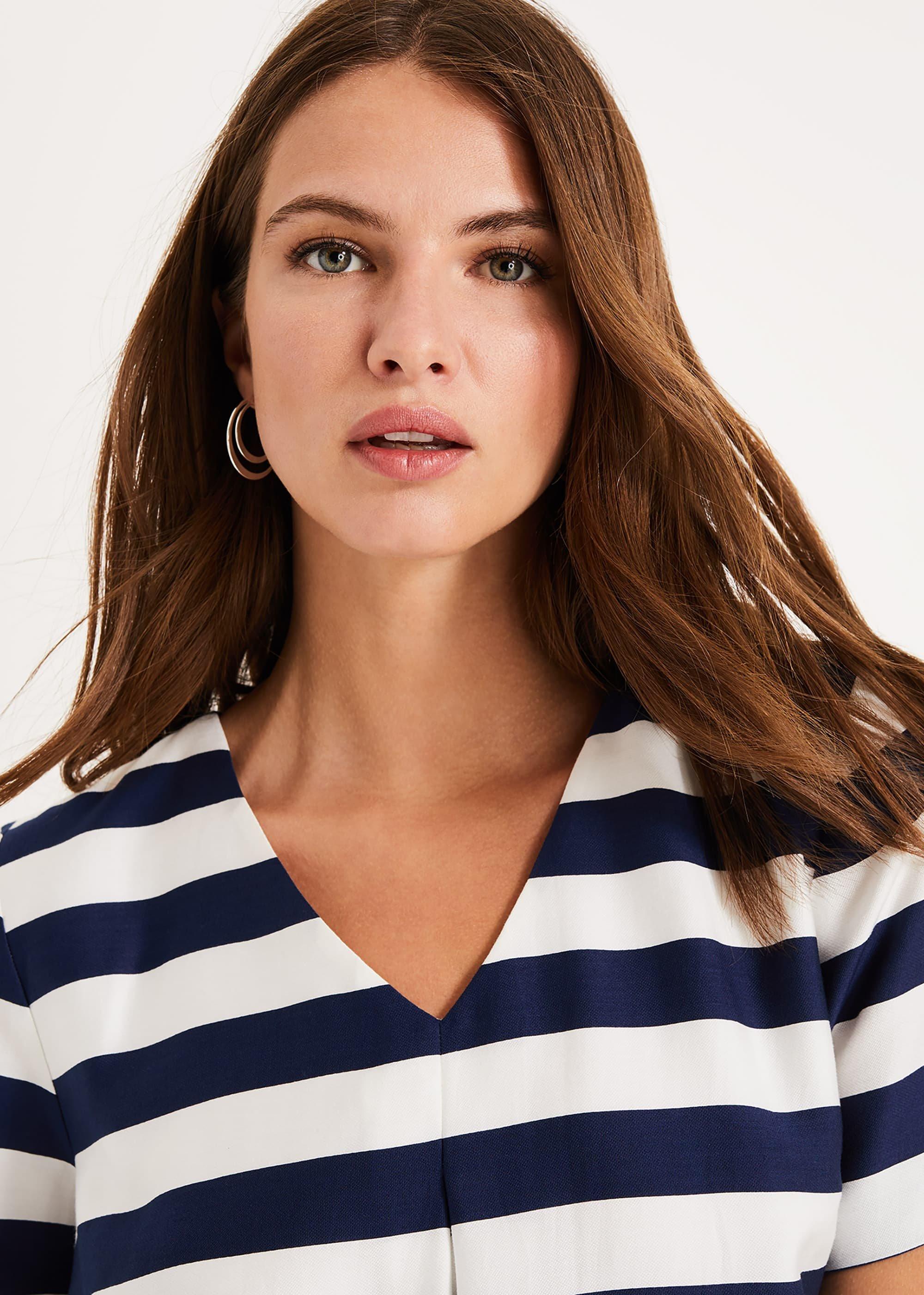 Theodora Stripe Dress