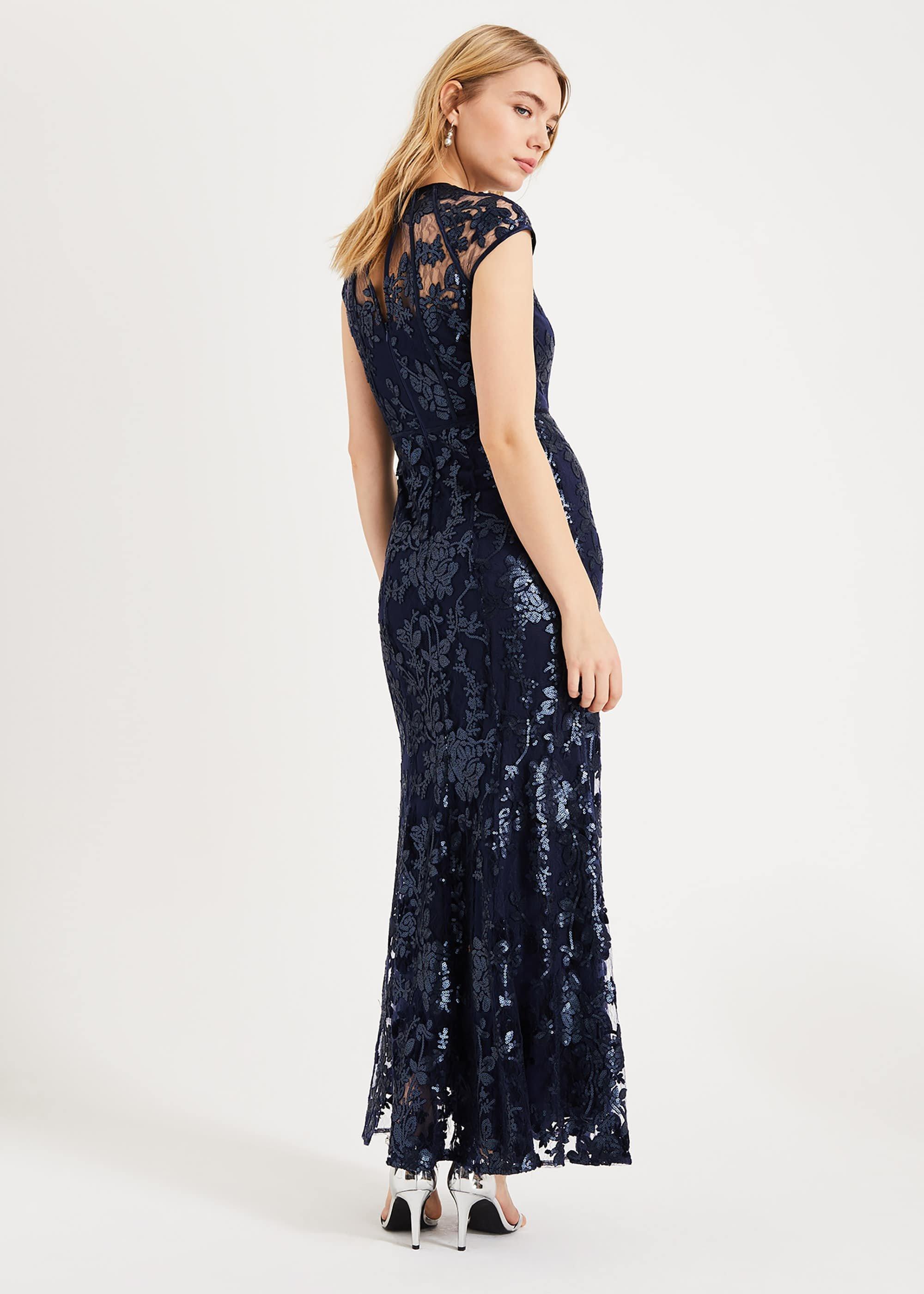 Yolanda Sequin Maxi Dress
