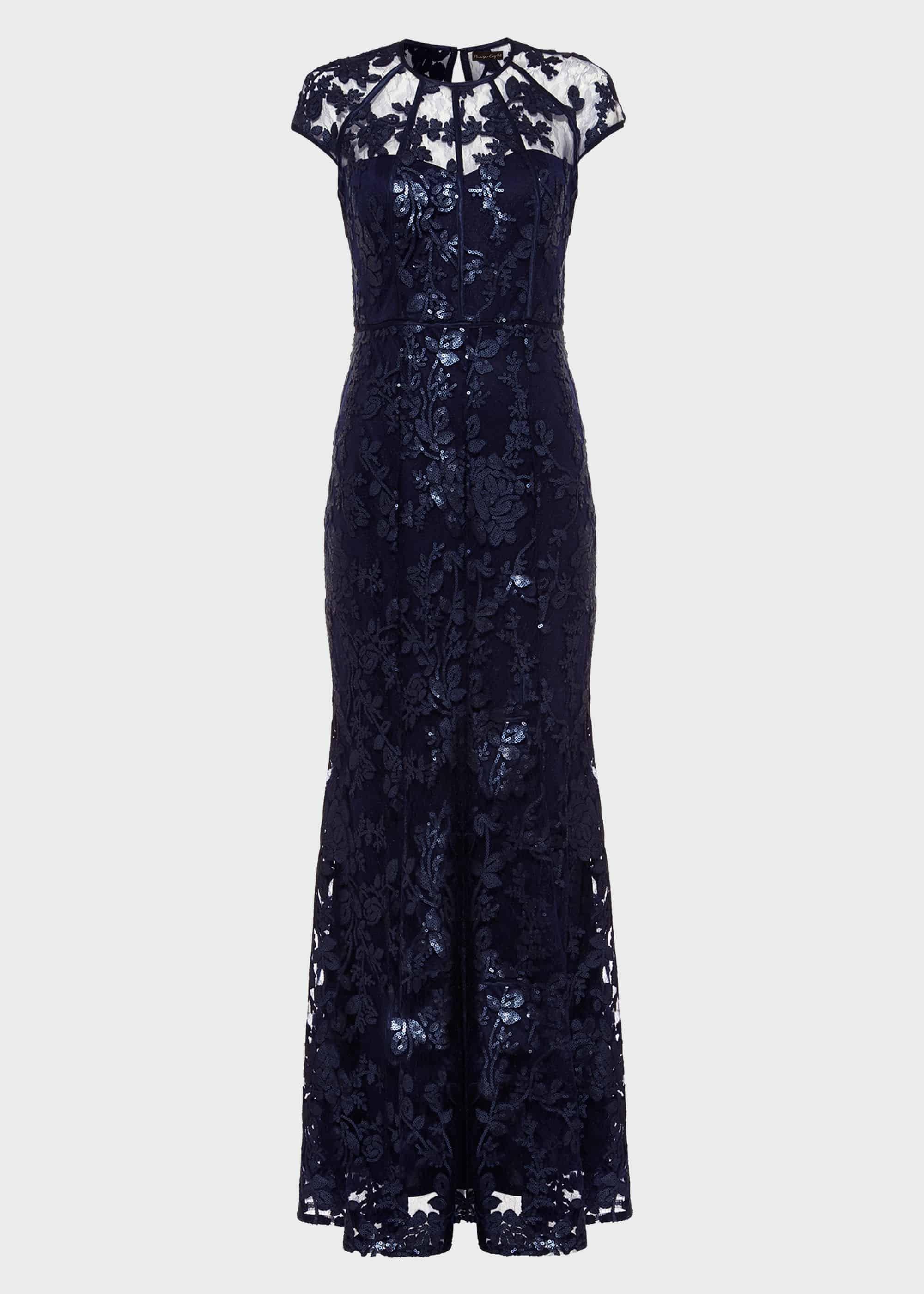 Yolanda Sequin Maxi Dress