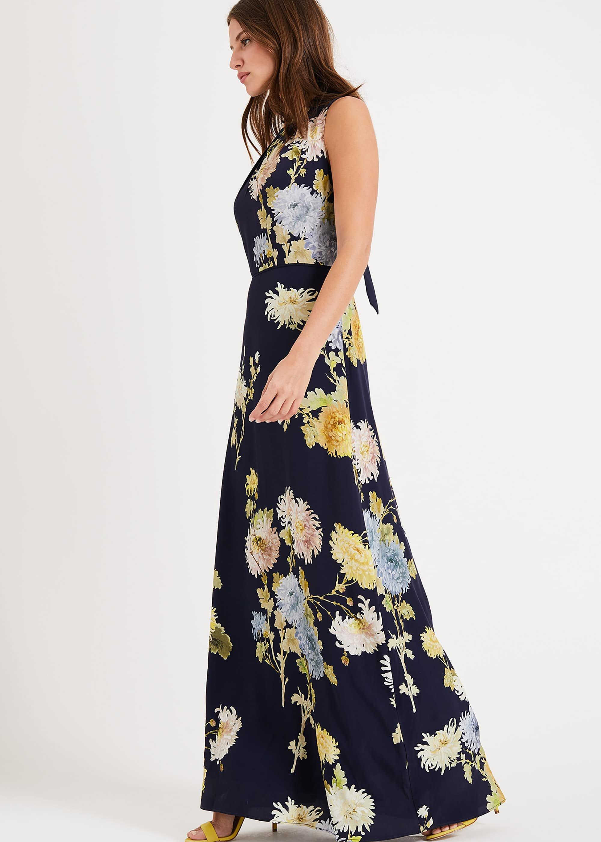 Roselle Printed Maxi Dress