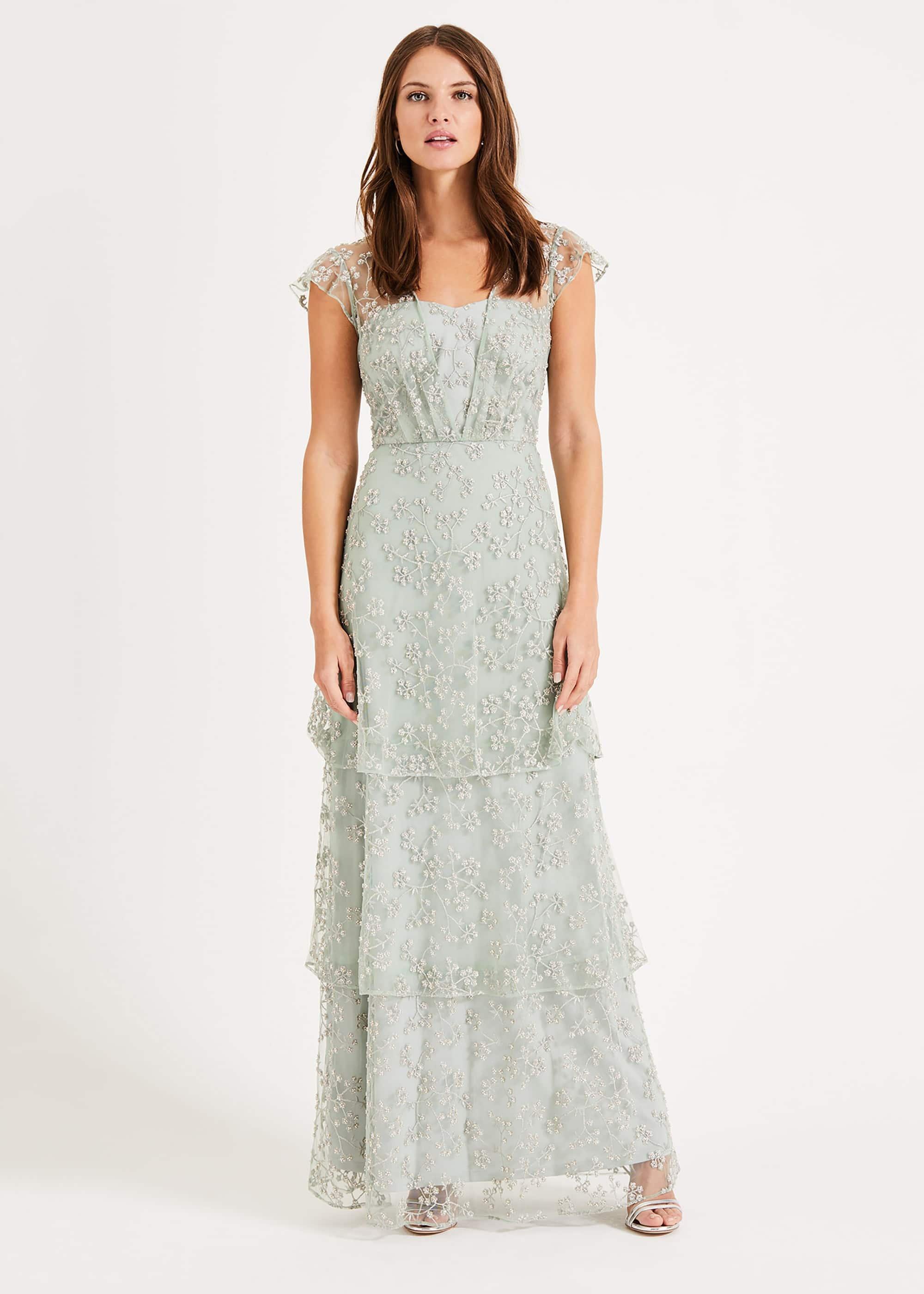 Rai Beaded Maxi Dress