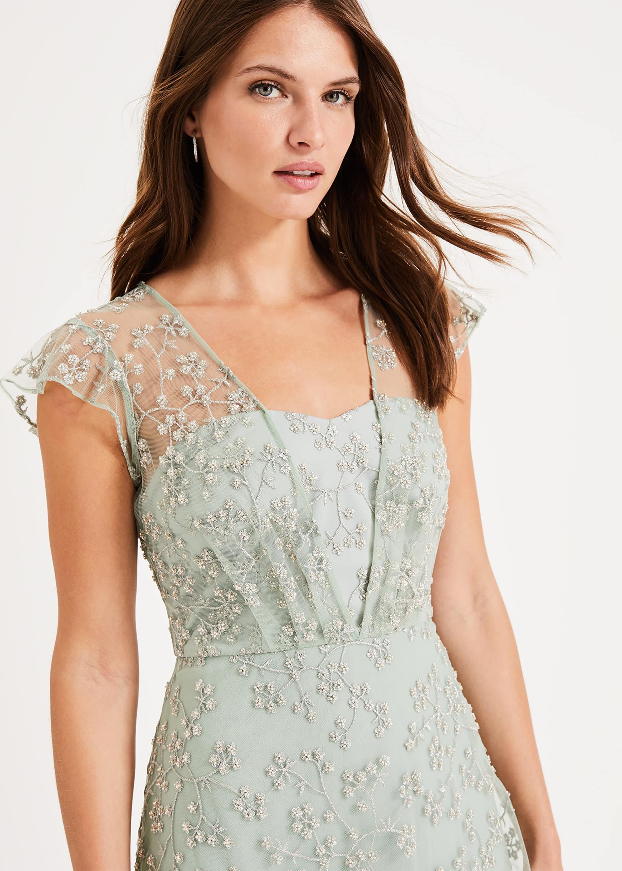 Rai Beaded Maxi Dress