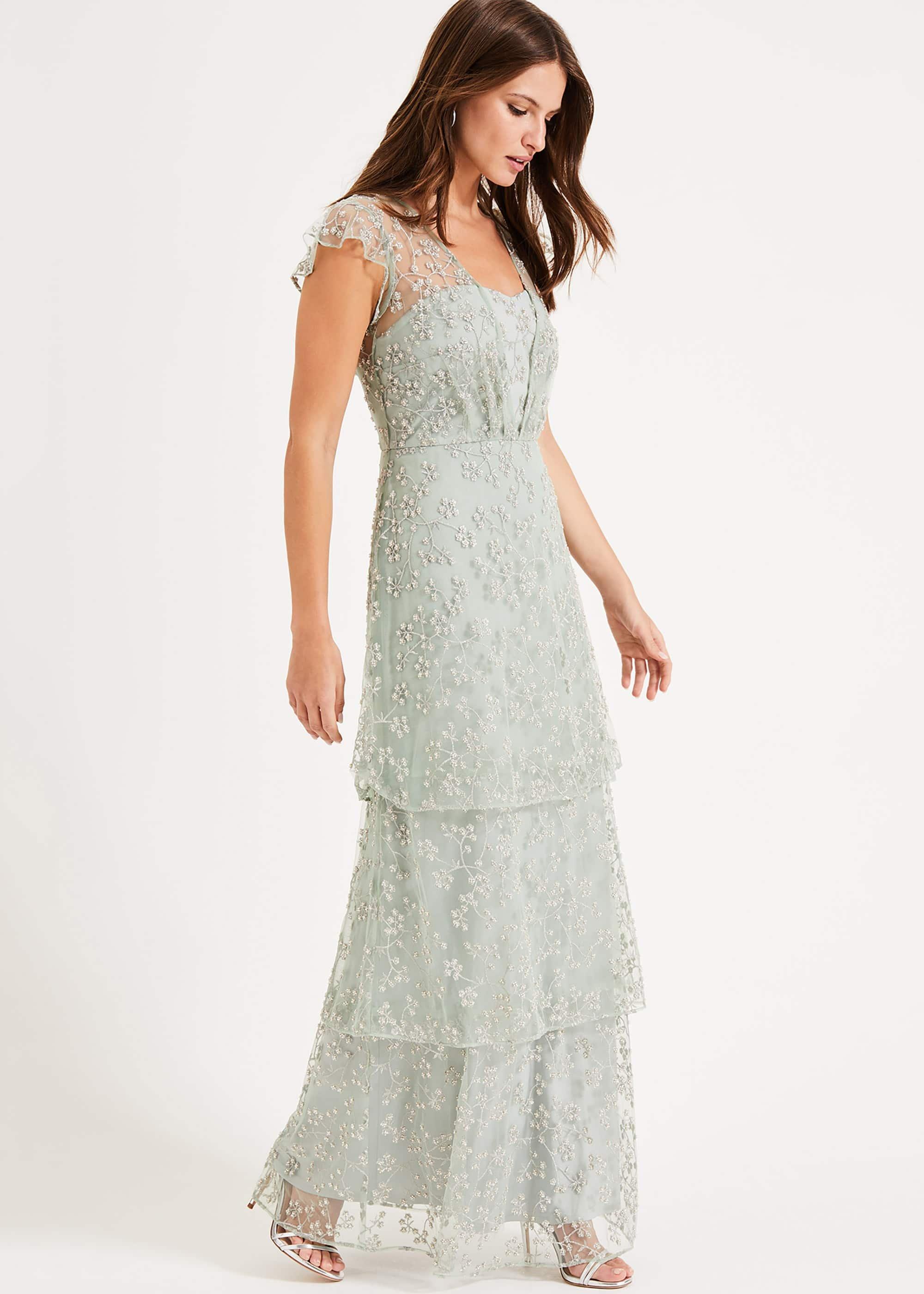 Rai Beaded Maxi Dress
