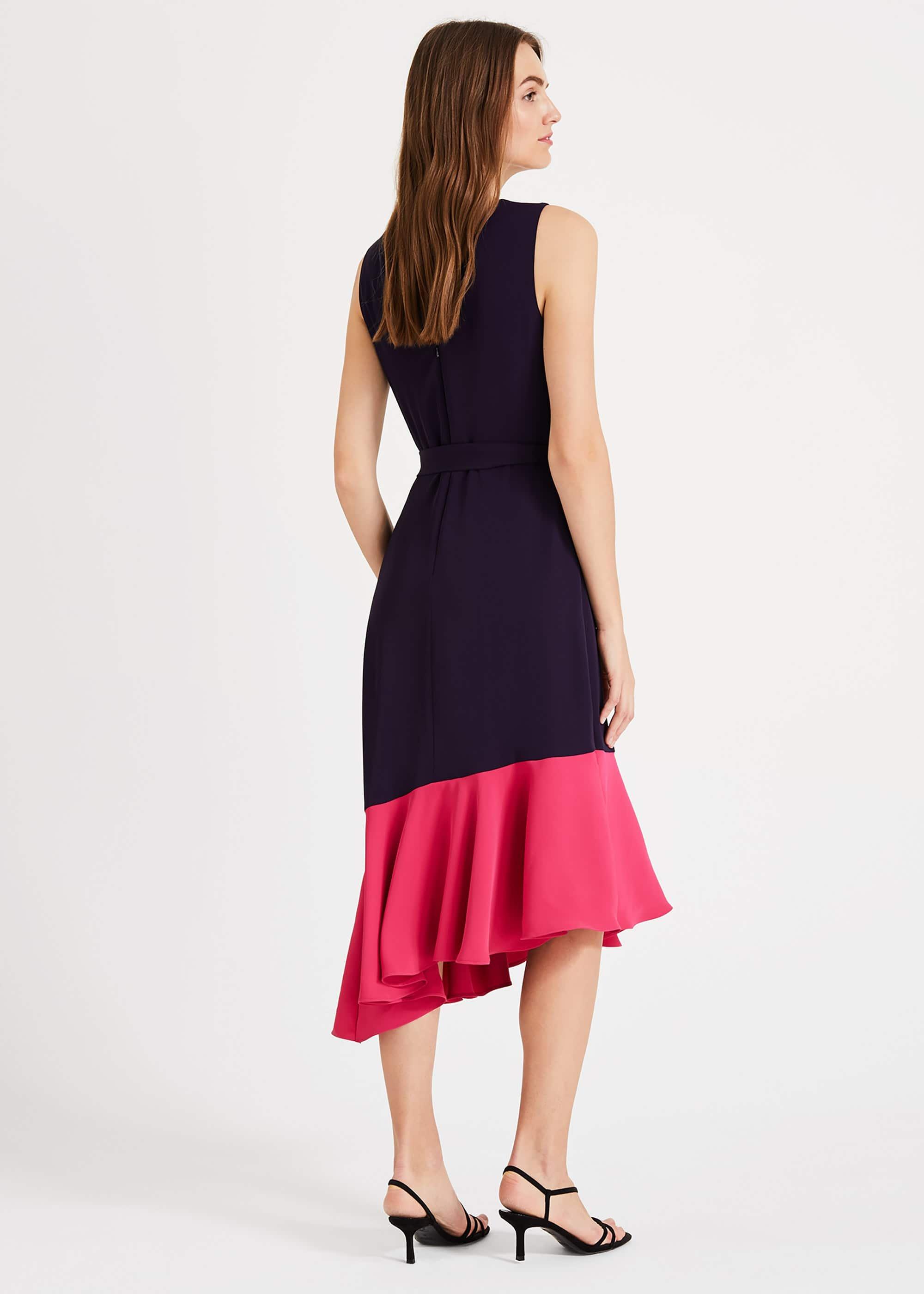 Rosina Contrast Hem Dress