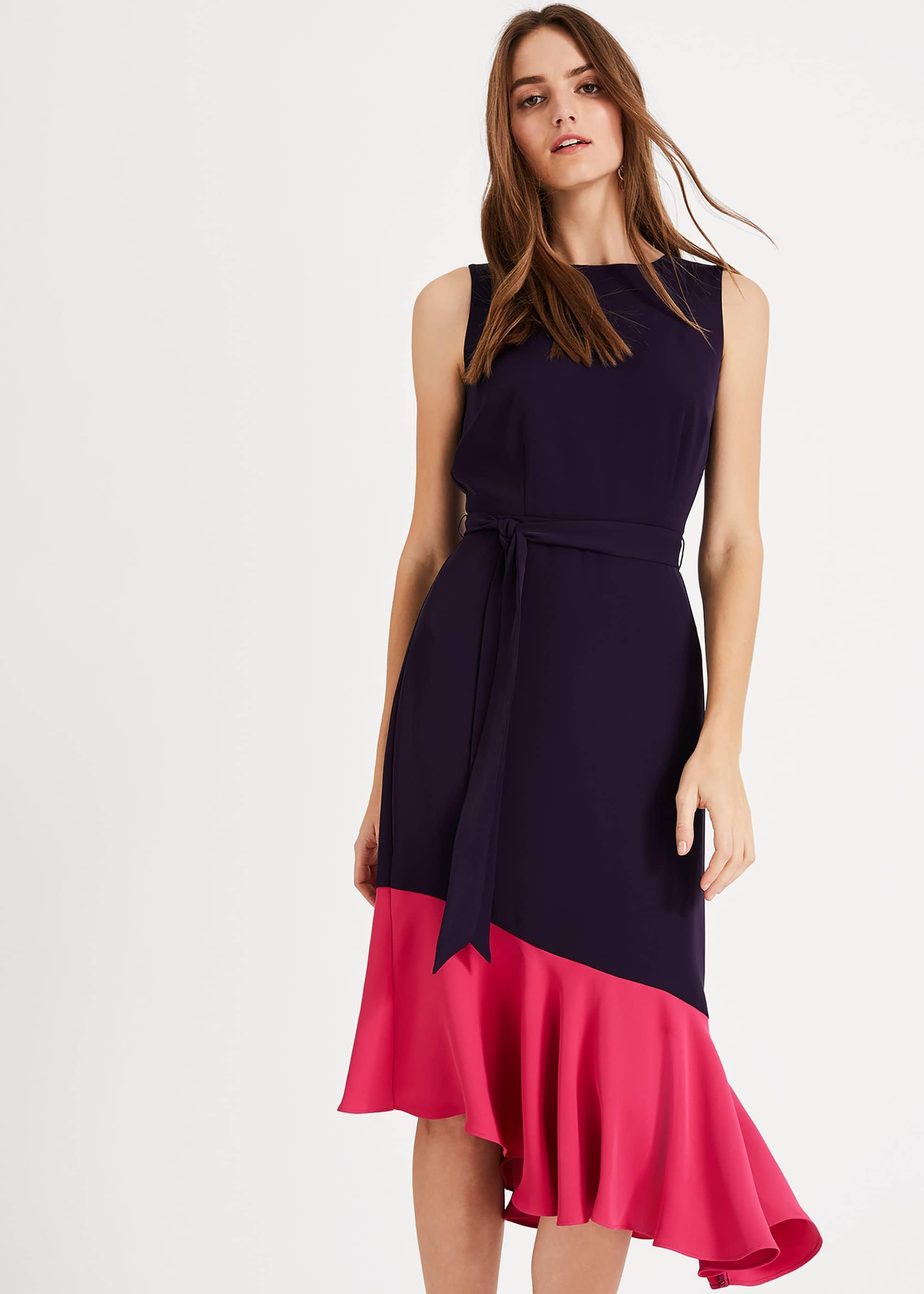 Rosina Contrast Hem Dress