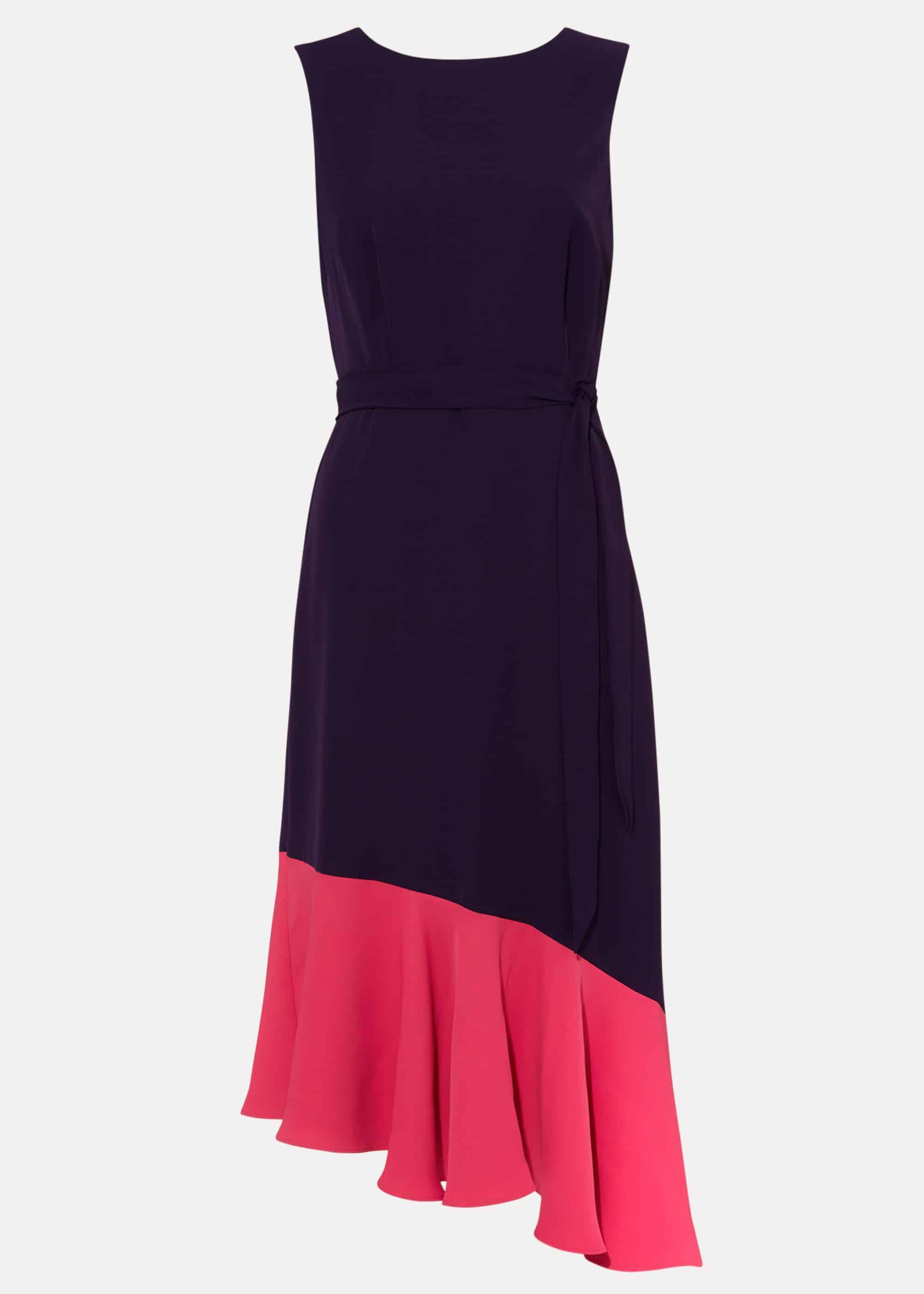 Rosina Contrast Hem Dress