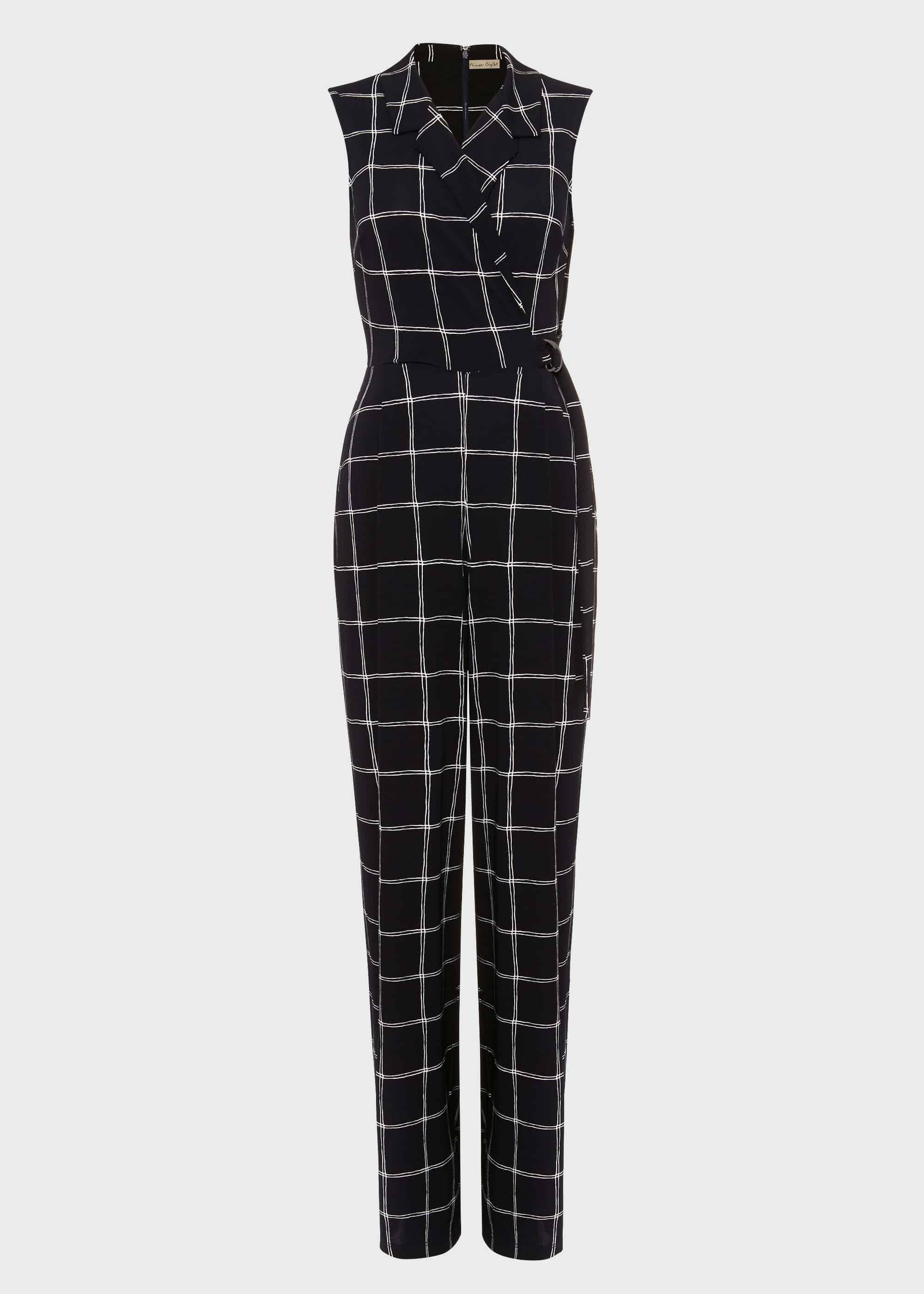 Cheskie Check Jumpsuit