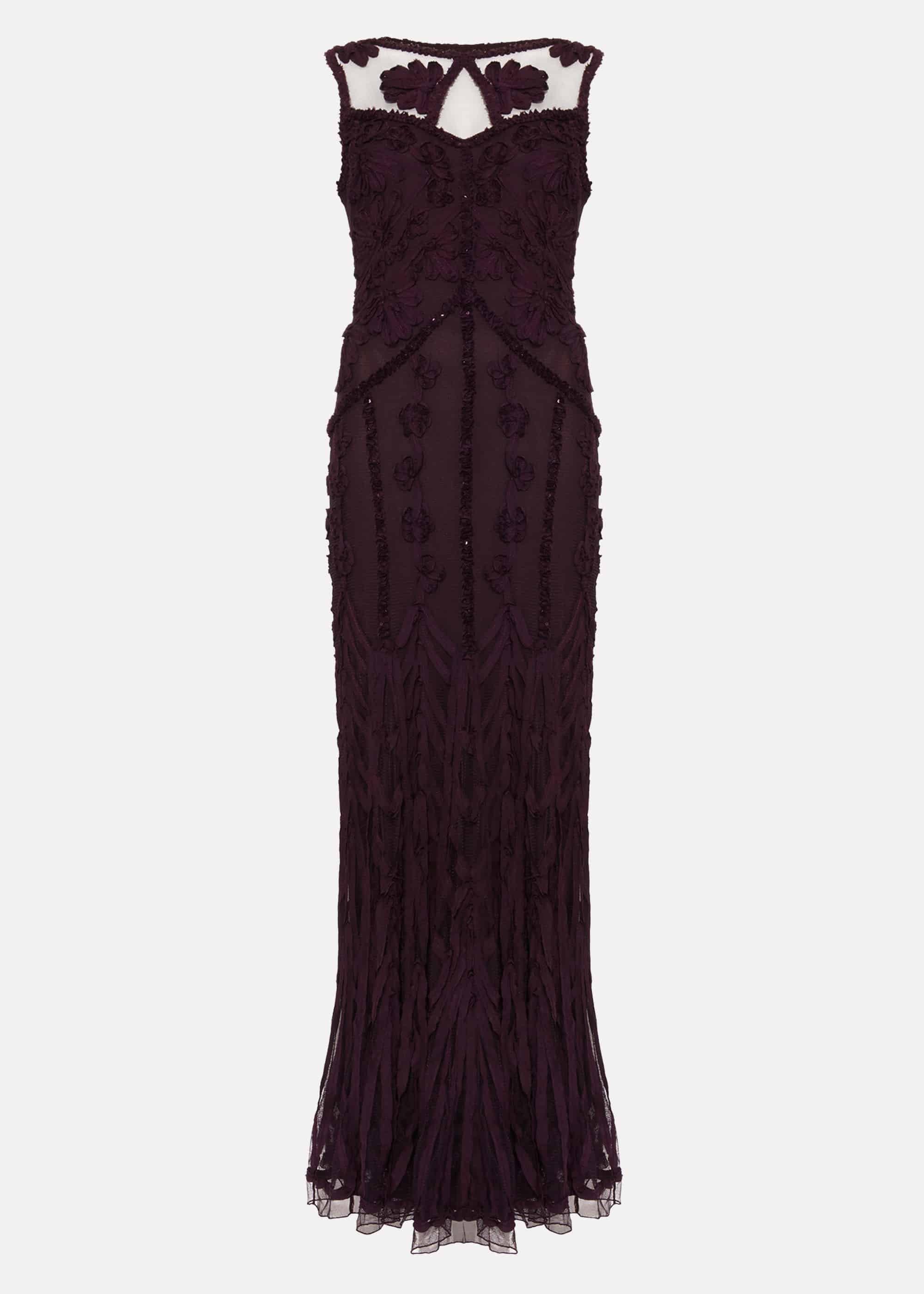 Anoushka Tapework Lace Maxi Dress