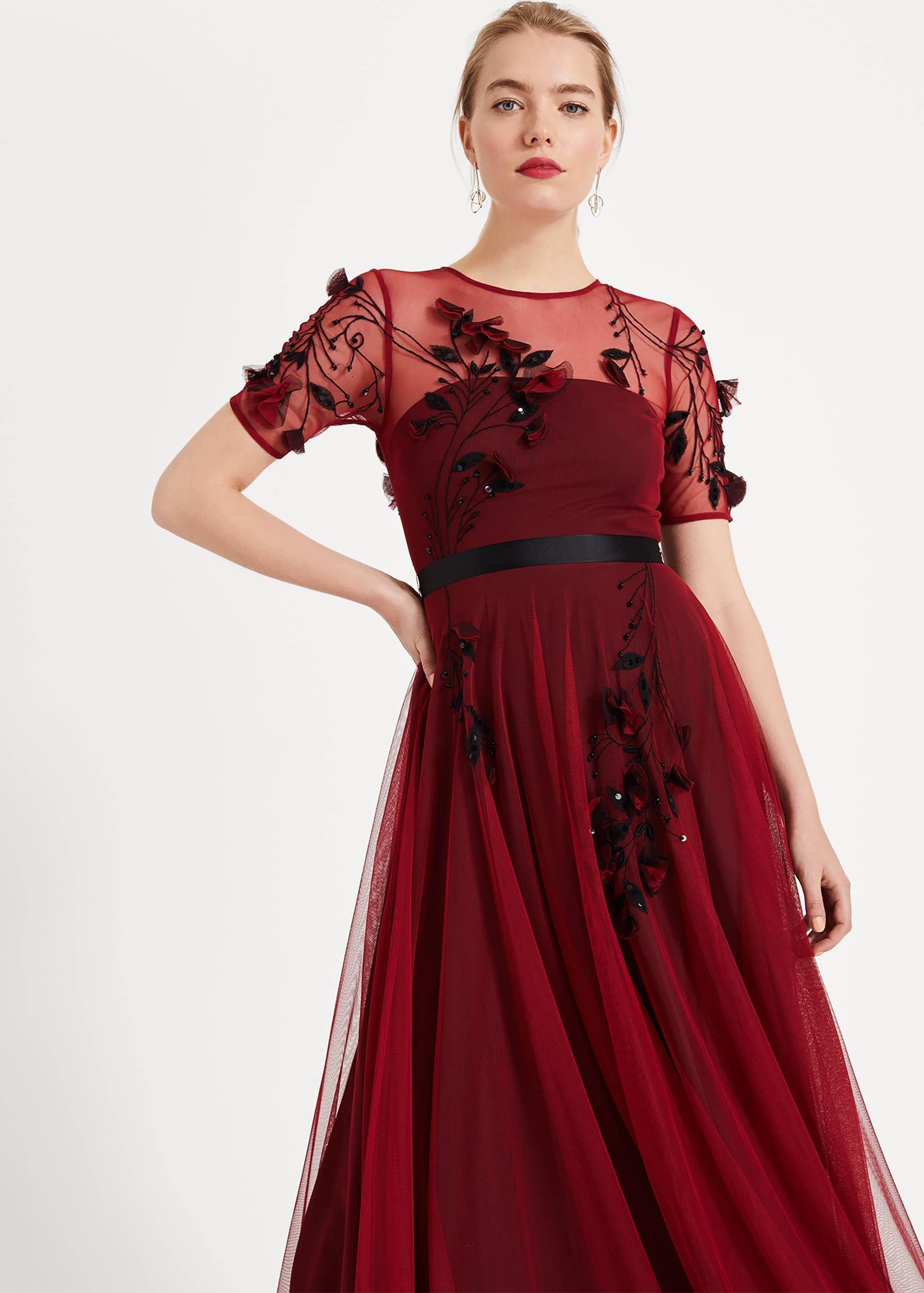 Anna Embroidered Maxi Dress