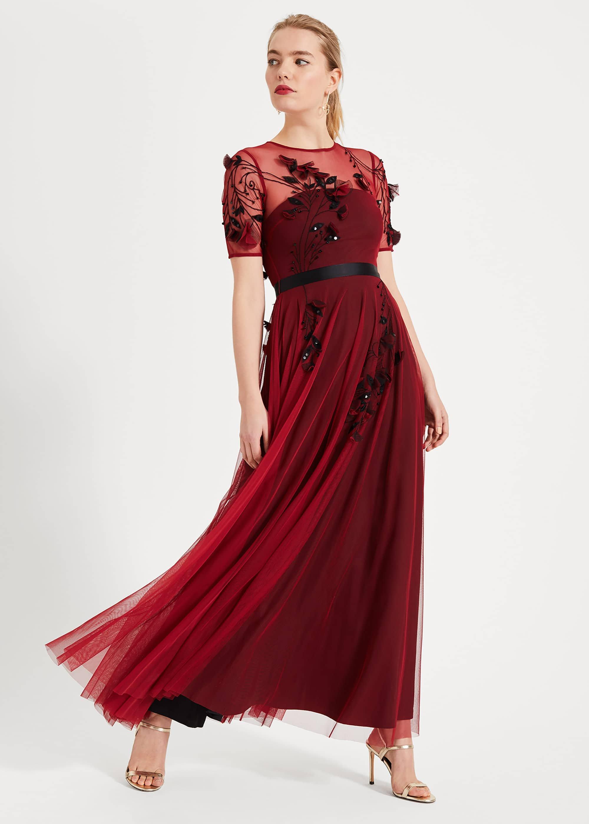 Anna Embroidered Maxi Dress