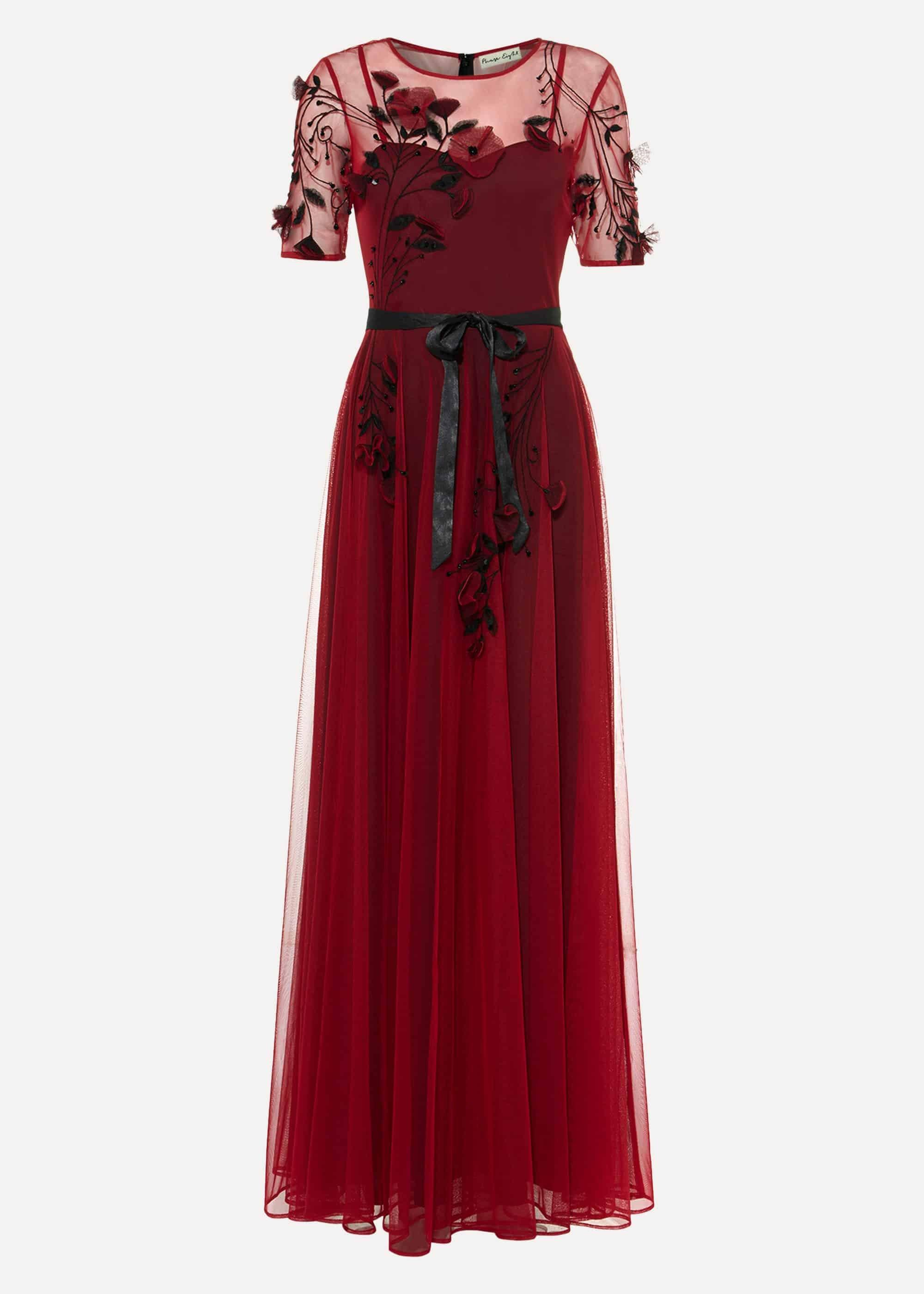 Anna Embroidered Maxi Dress